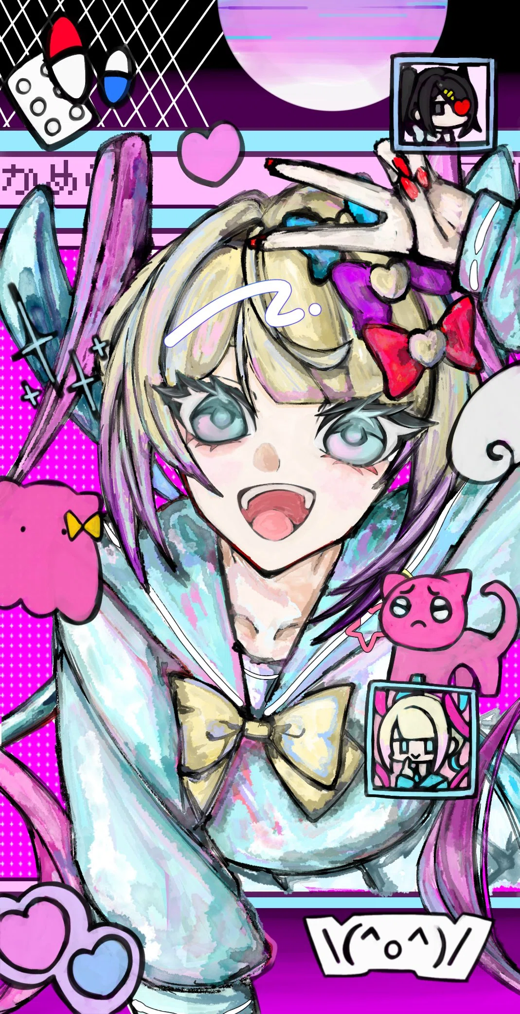 良い可愛い絵が描けて満足｜のたらん