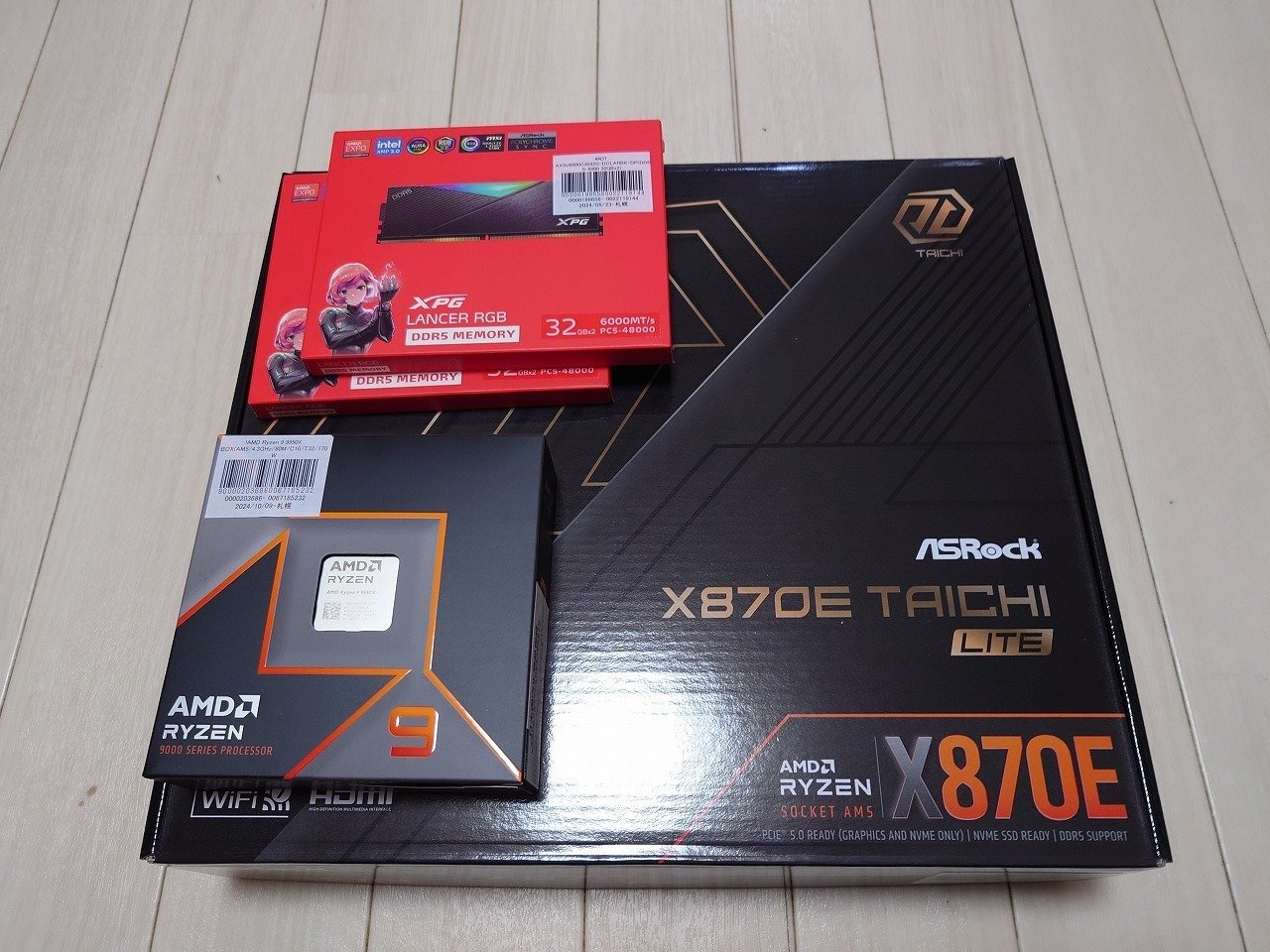 AM5環境へ更新：RyZen9 9950Xと仲間たち・動作検証編｜香月聡司