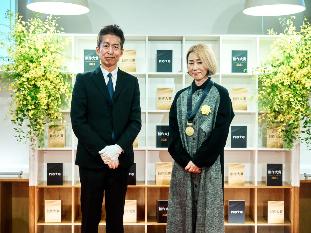 note代表の加藤(左)とバニラファッジさん(右)