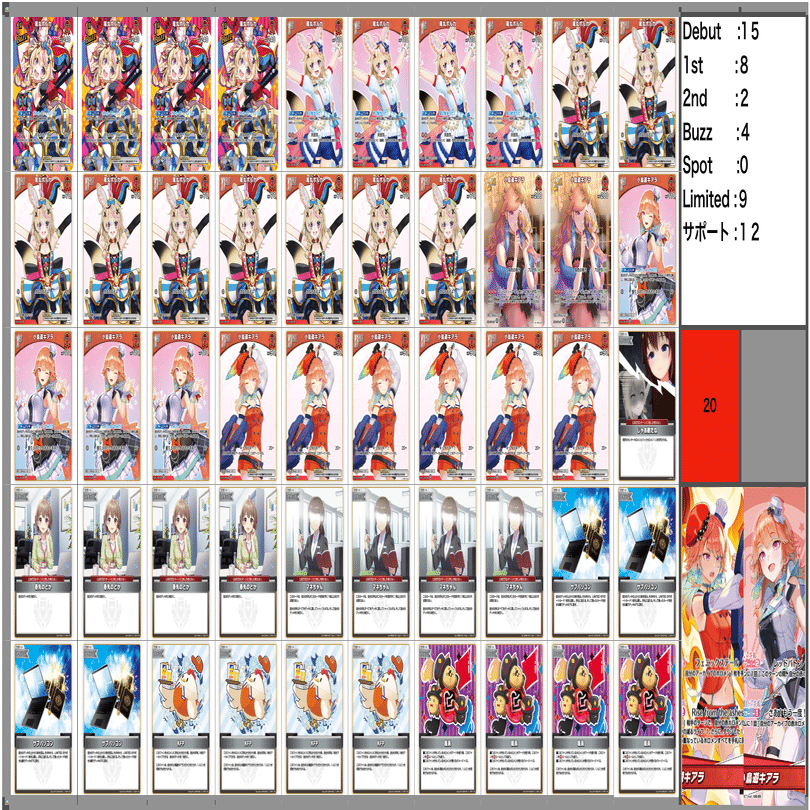 ホロカ】よく分かる！ポルキアラ解説＋【赤単ポルカキアラ［推しOSR