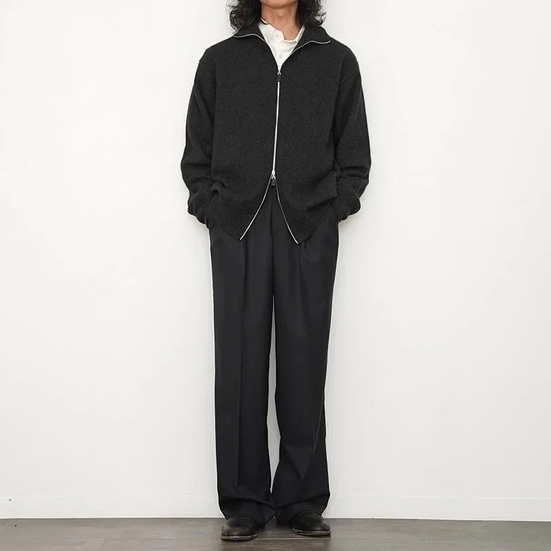 定番ニットを最高の素材で。【BATONERバトナーメンズ】MIDDLE WEIGHT 