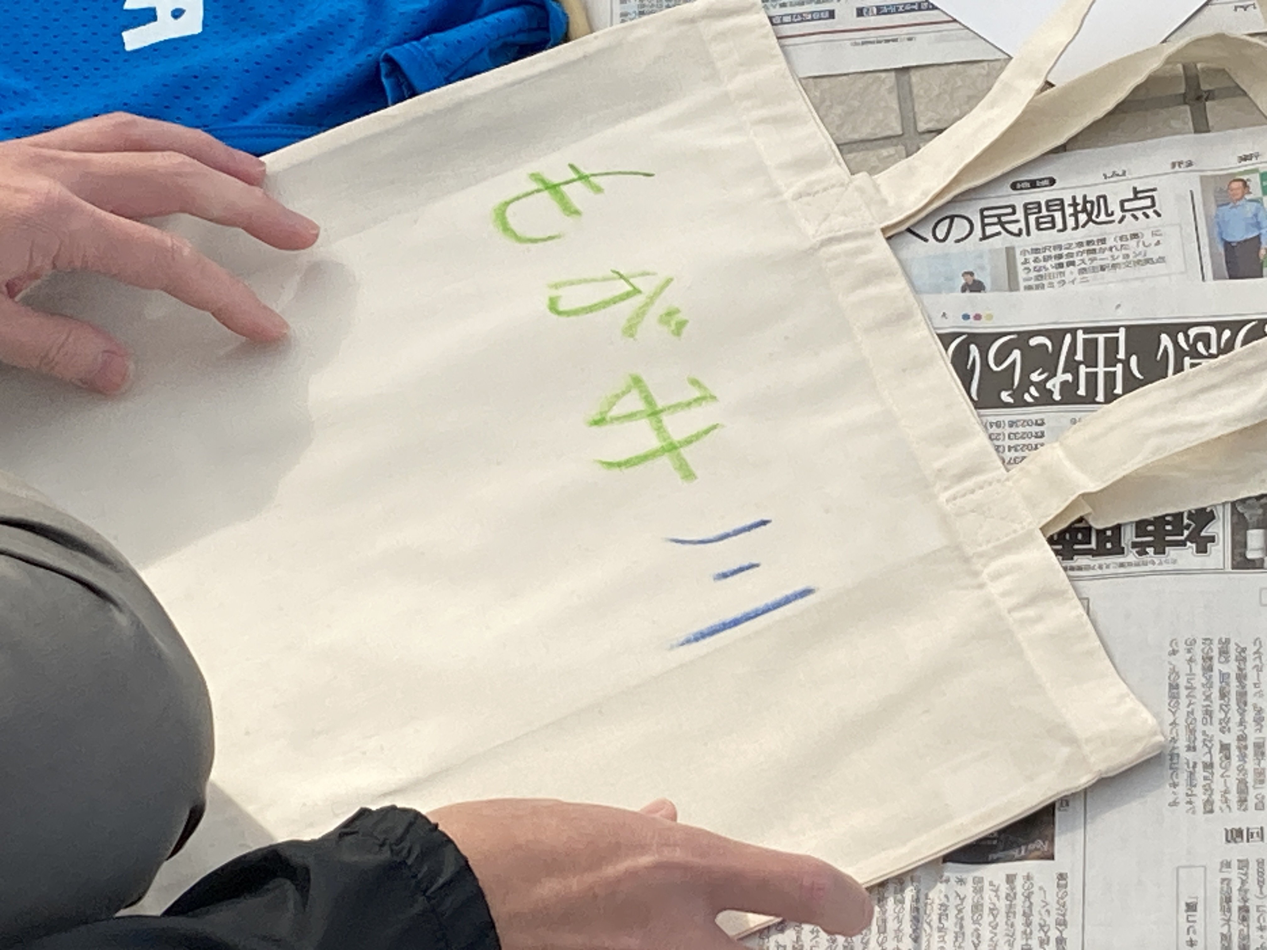 新聞紙 環境を考える輪を広げる。トヨタソーシャルフェス2024in最上川ふるさと