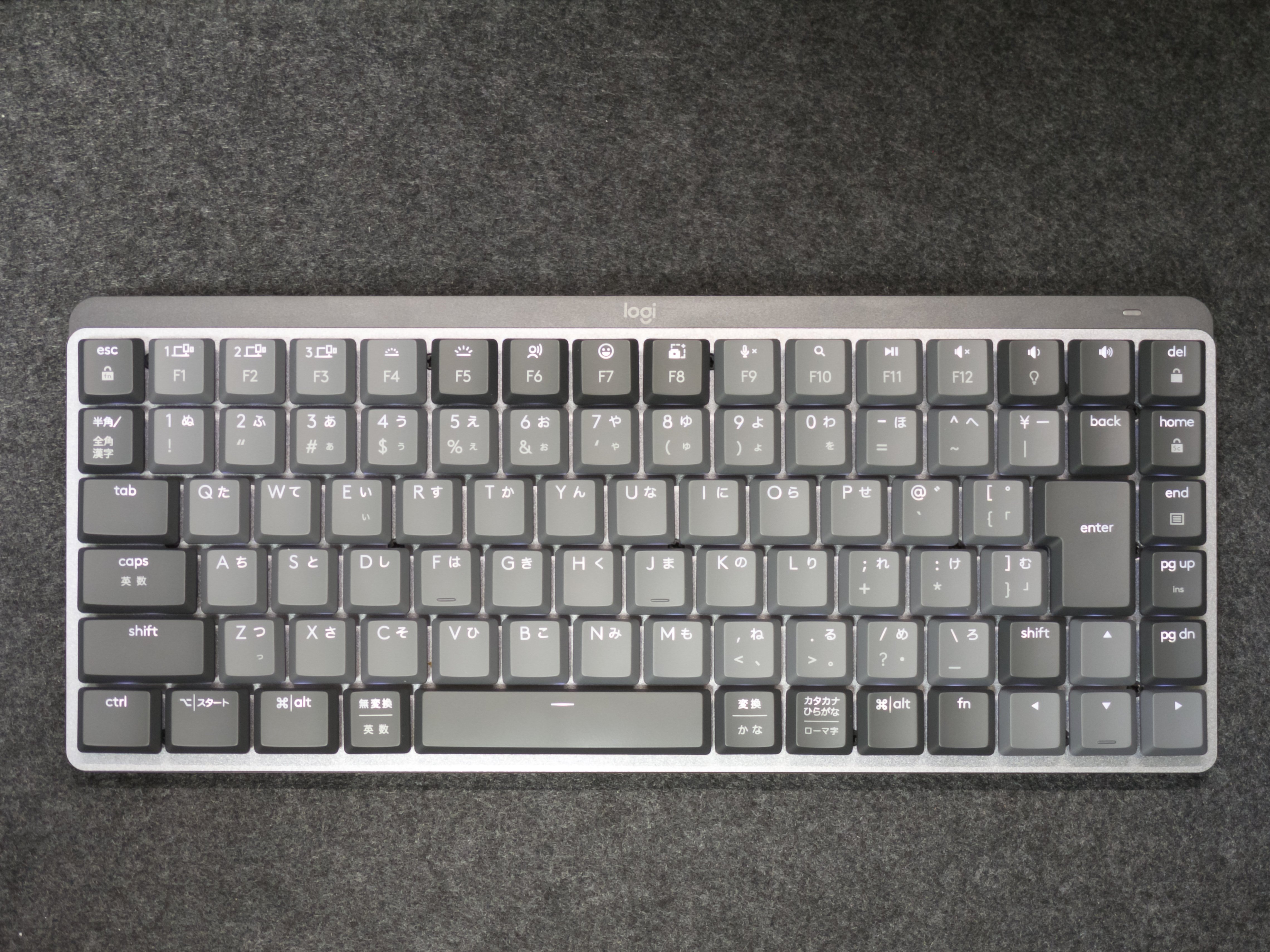 ガジェットレビュー】高性能ロープロメカニカルキーボード