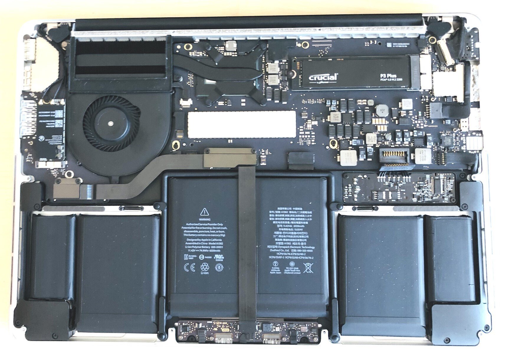 MacBook ProのSSDを交換した|4cv Lab MacBook ProのSSDを交換した|4cv Lab