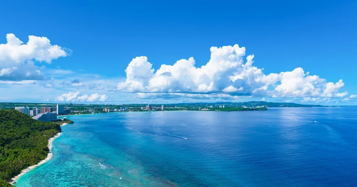 グアムの海