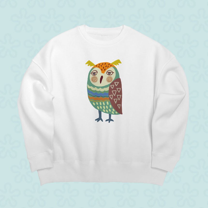 JUTTAVOTTELERヌッタフォテラーKLEINMONDフクロウ梟リトグラフ JUTTAVOTTELERヌッタフォテラーKLEINMONDフクロウ梟リトグラフ