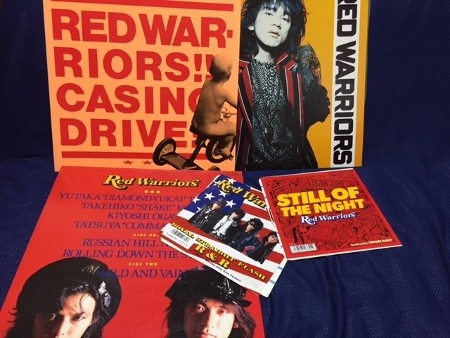 昼公演　RED WARRIORS 1階6列　中野サンプラザ 9/2 レッドウォーリアーズ ダイアモンドユカイ 木暮shake武彦　送料込　B