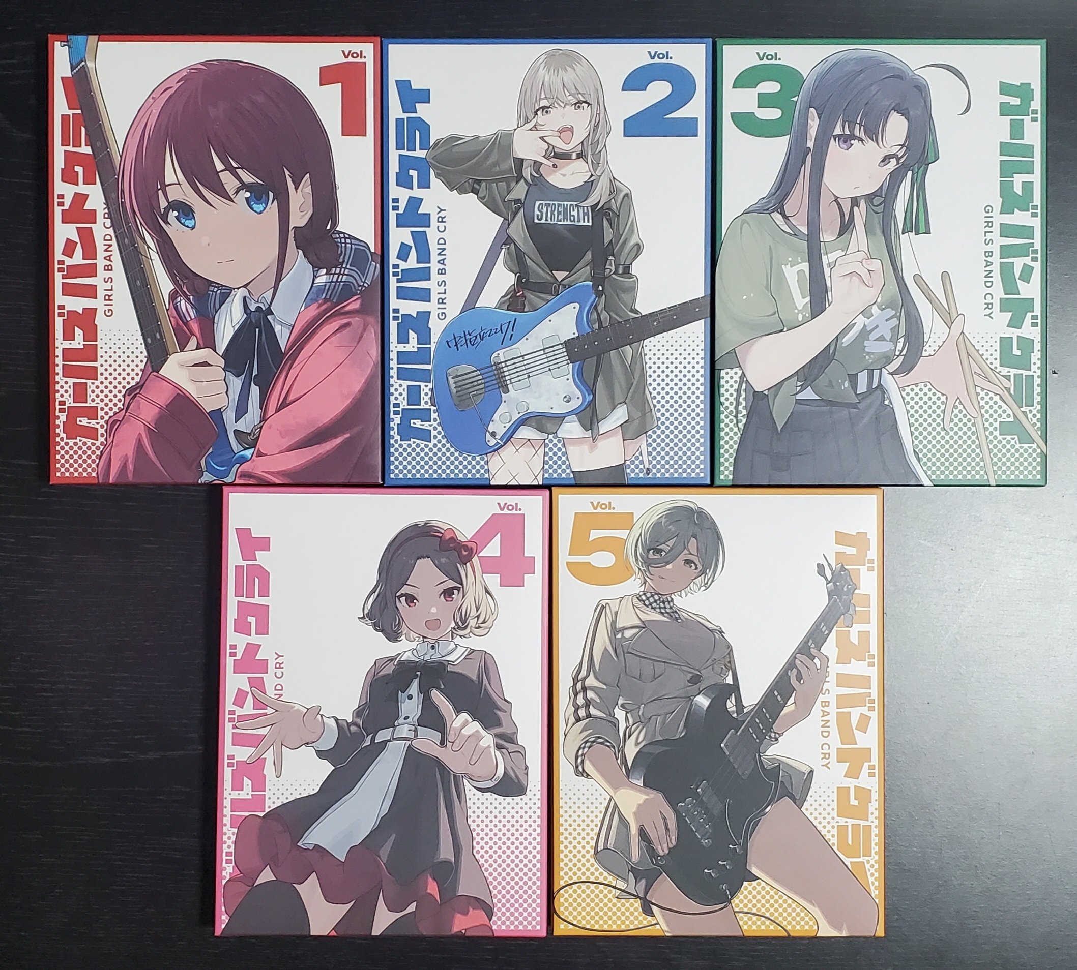 ガルクラ展 プレミアムライブビジュアルポスター 5種セット 1st～5th 5th ONE-MAN LIVE | LIVE | アニメ「ガールズバンドクライ」公式