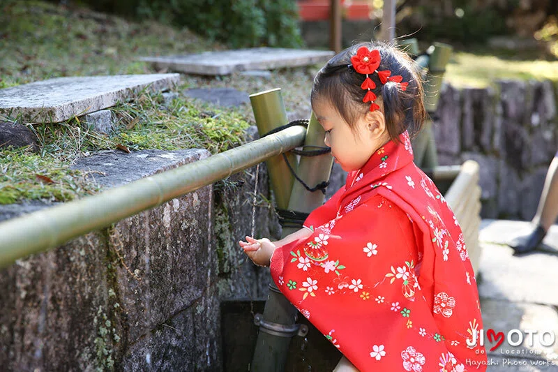 春日大社の七五三出張撮影