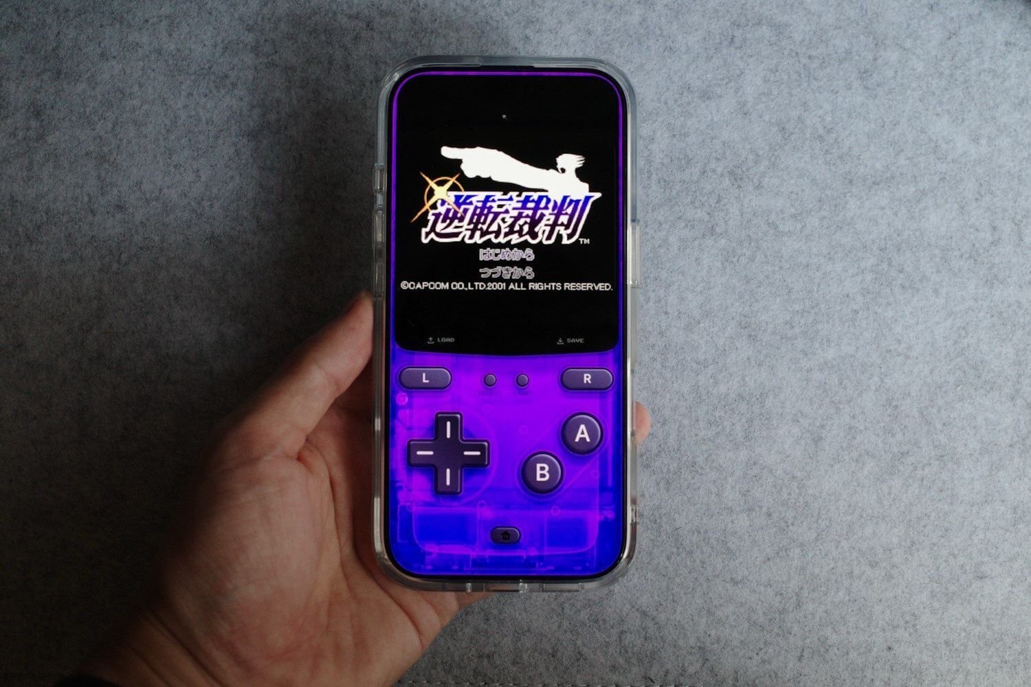 ゲーム＆ウォッチ シルバー ジャッジ後期版 パープル