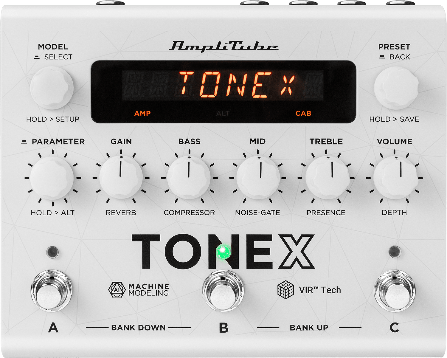 TONEX Pedalの2周年記念モデルが、限定色(ホワイト)を纏って登場 TONEX Pedalの2周年記念モデルが、限定色(ホワイト)を纏って登場