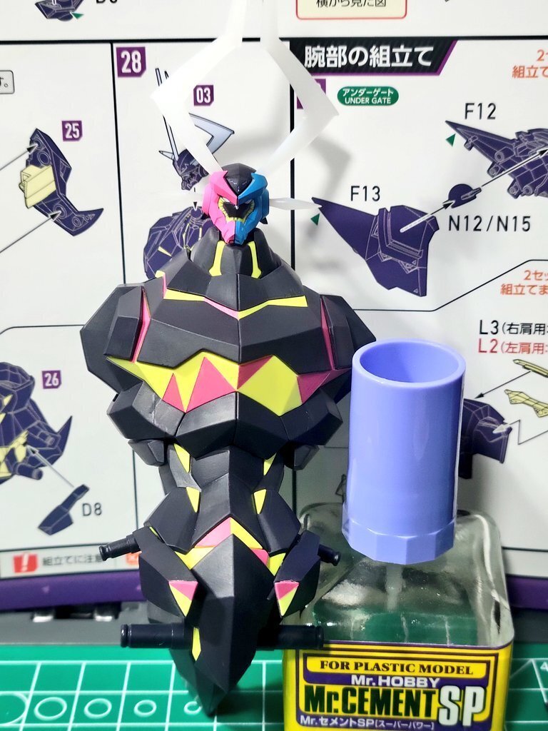 プラモ】MODEROIDリオデガロンでNゲージジオラマ制作｜るるシア