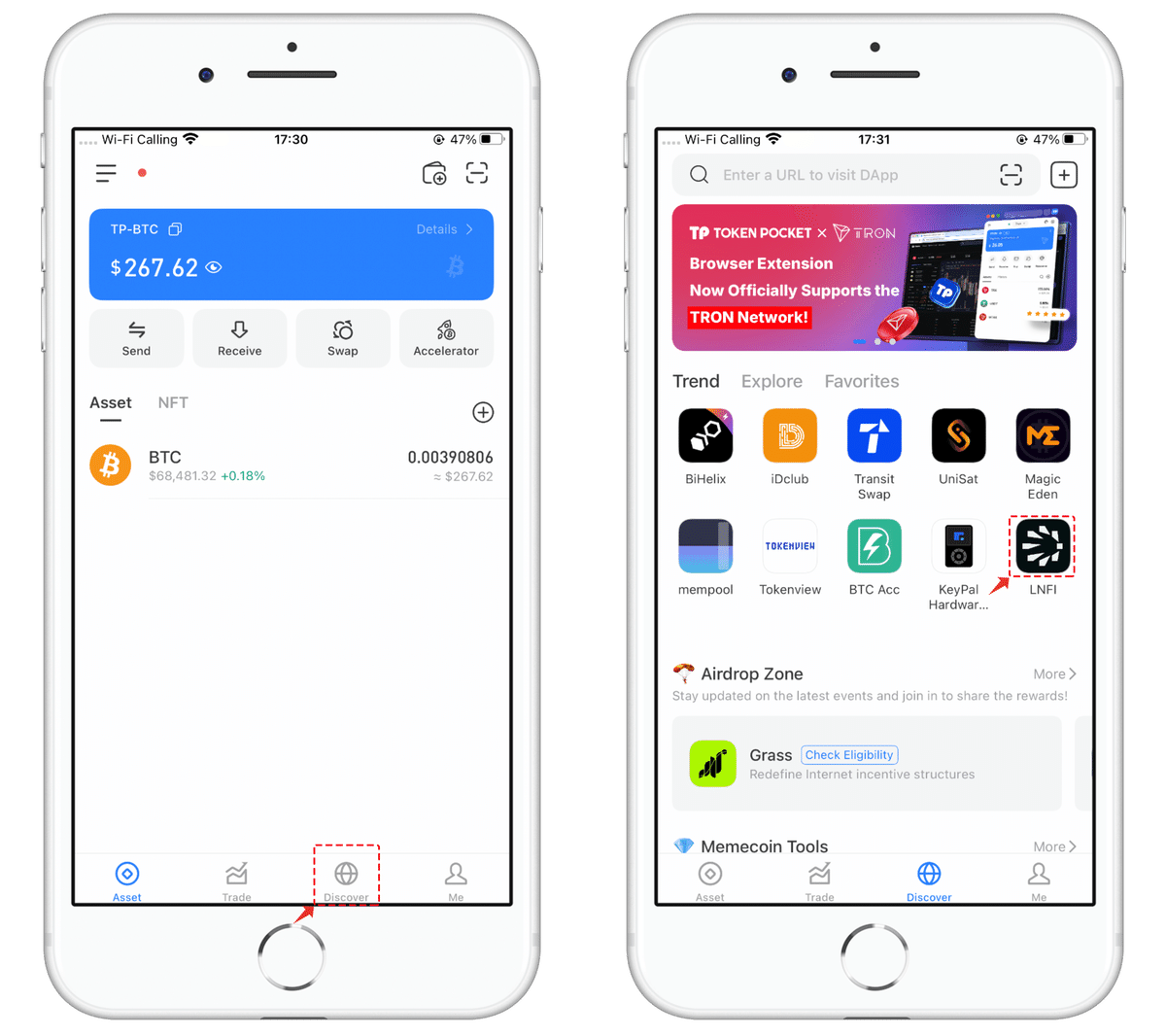 LNFI 使用ガイド｜TokenPocket (トークンポケット) 公式