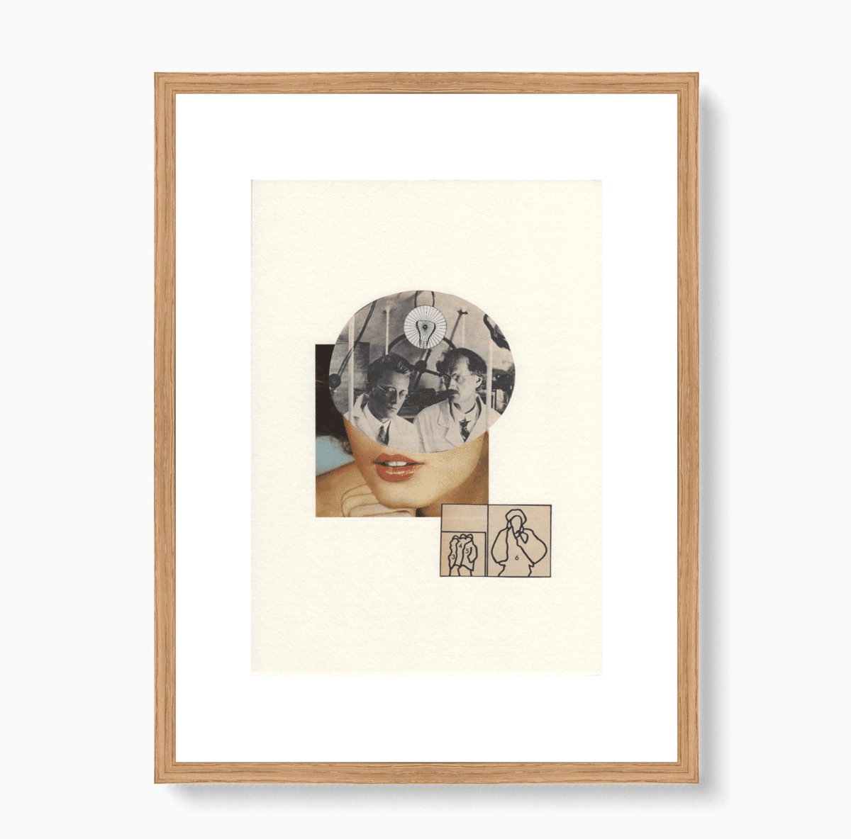 Collage in Giclee Print】 コラージュ作品のジクレープリントを Collage in Giclee Print】 コラージュ作品のジクレープリントを