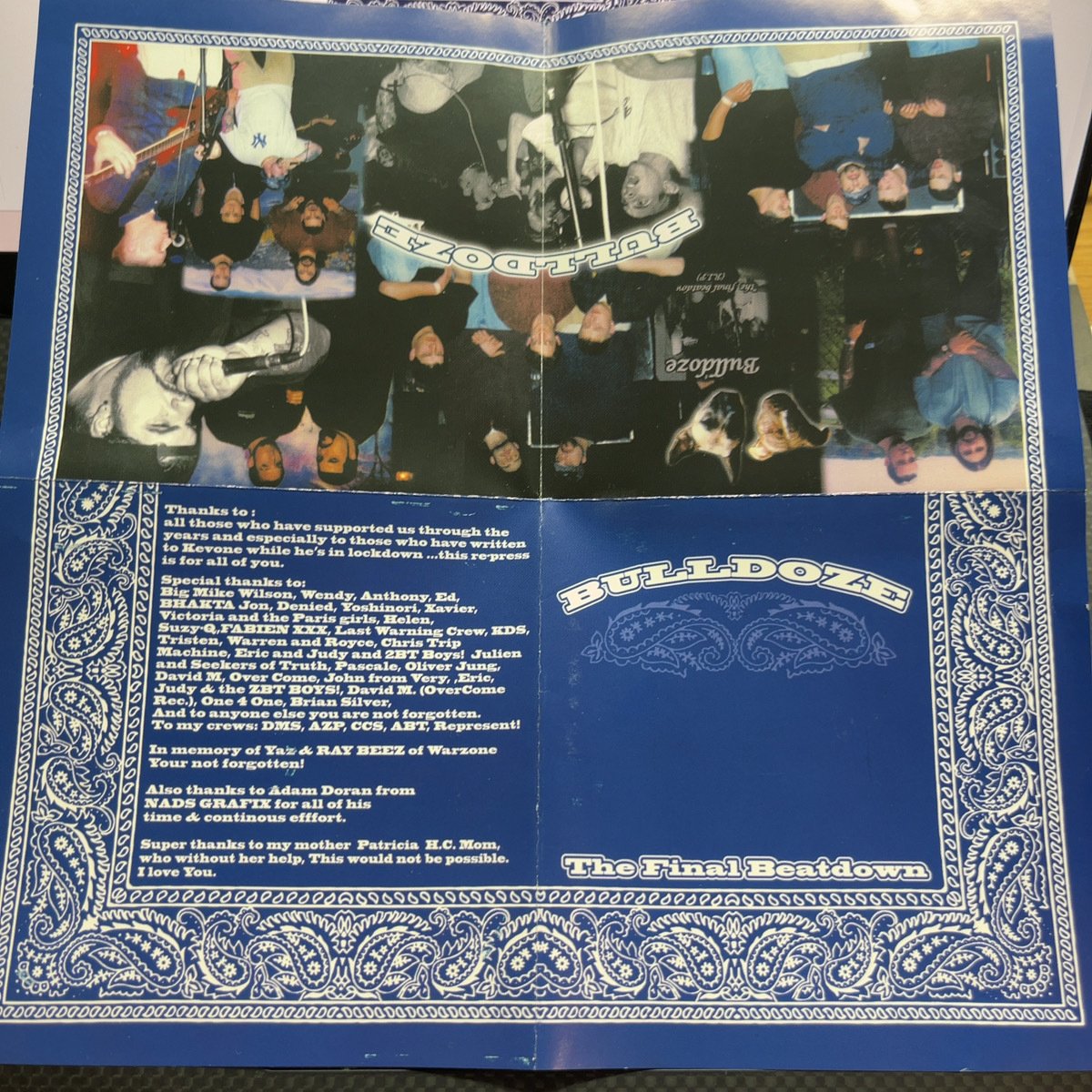 BULLDOZEを無視してモッシュを語るなー。BULLDOZEトリビュート盤