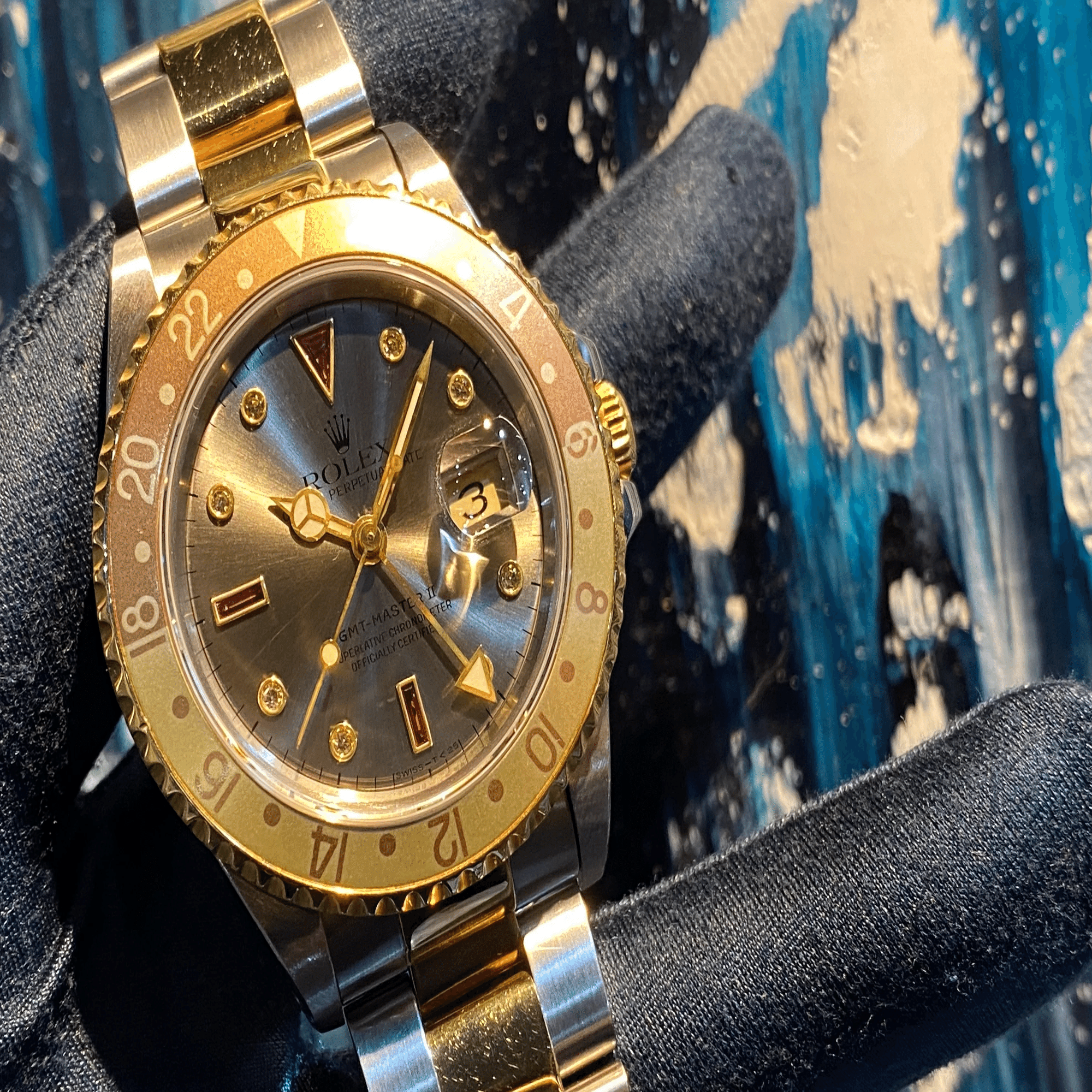 GMTマスター注目モデル！ 16713RG グレーダイヤル X番 トリチウム｜金子 剛