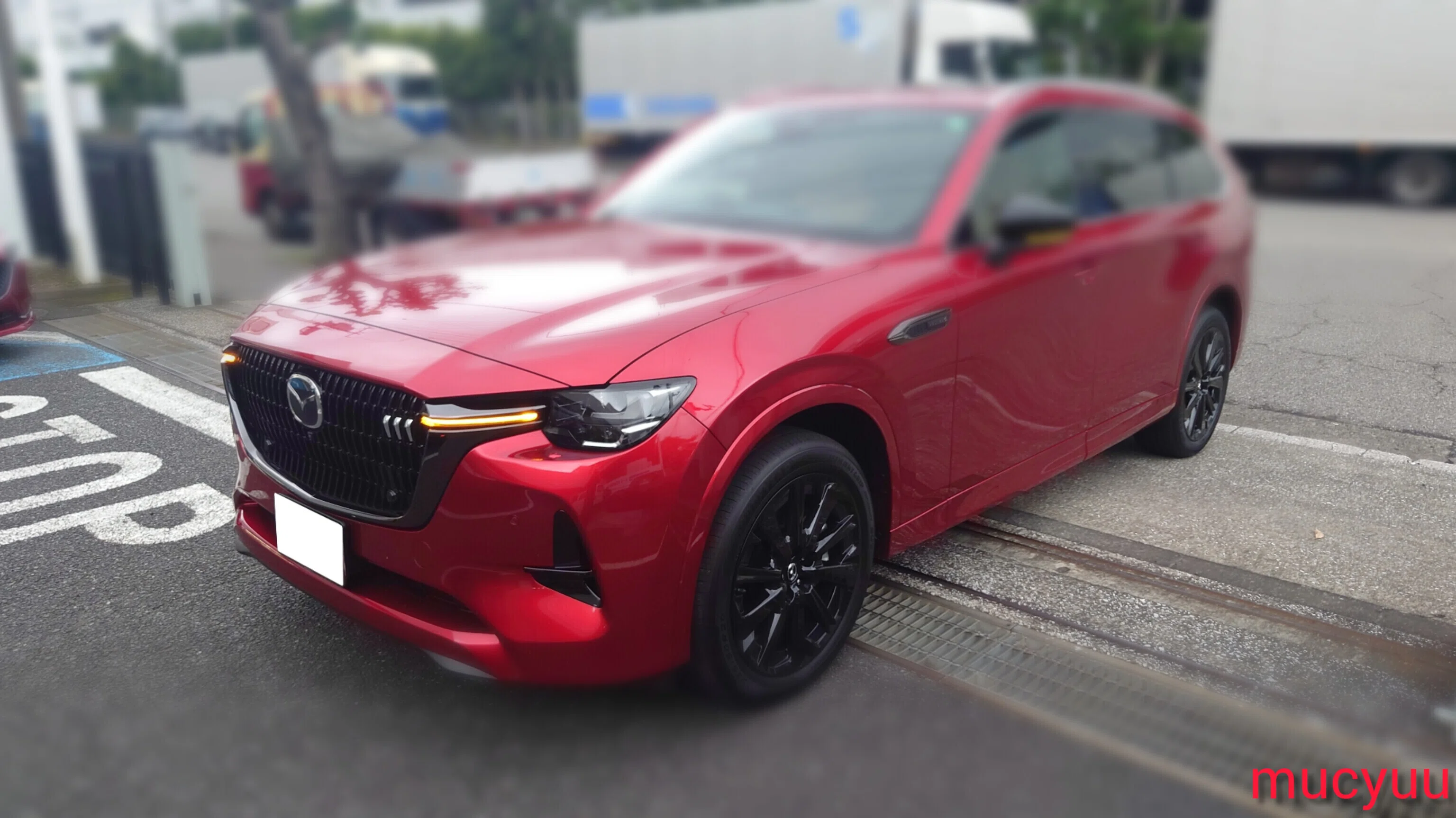 マツダ CX-80 XD-HYBRID Premium Modernを体感する事ができました 洗練