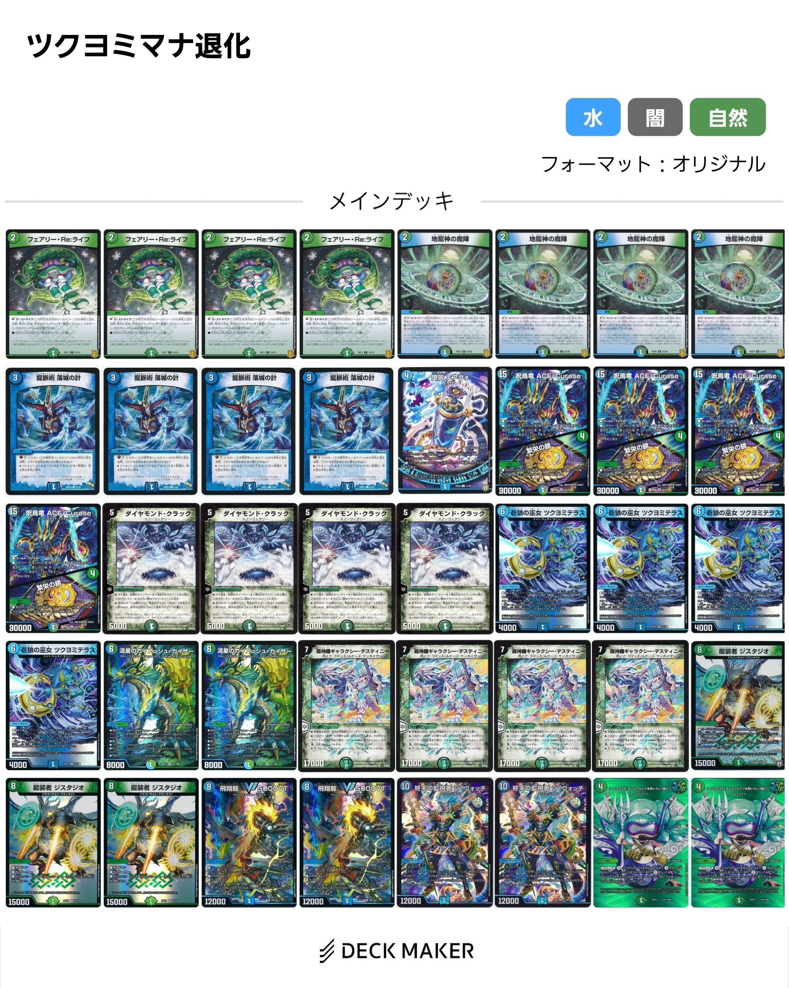 最速4ターン全ハンデス+ランデス!?青緑ツクヨミマナ退化 最速4ターン全ハンデス+ランデス!?青緑ツクヨミマナ退化