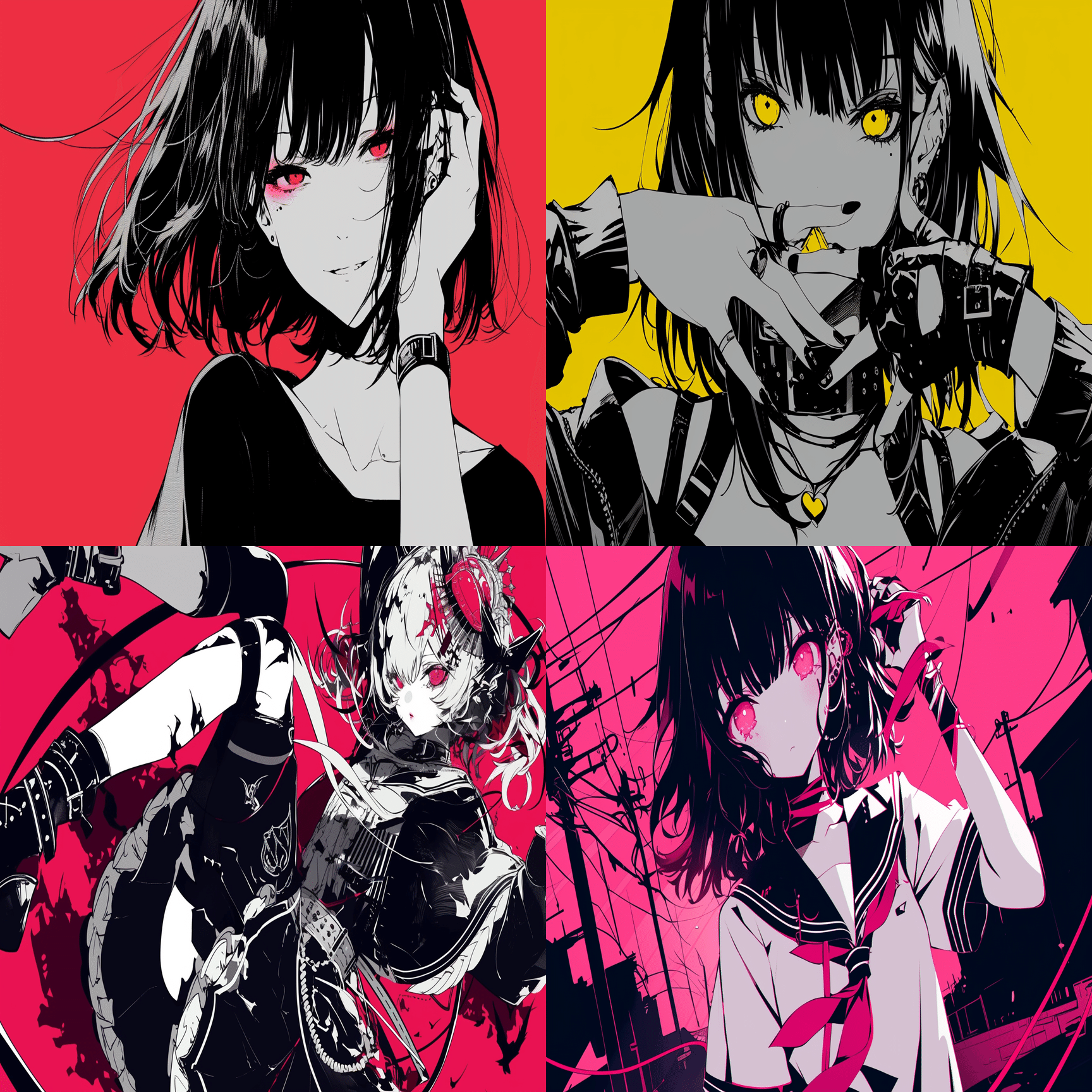 プロンプト付き】勢いあるPOPな絵を生成するために【AIイラスト