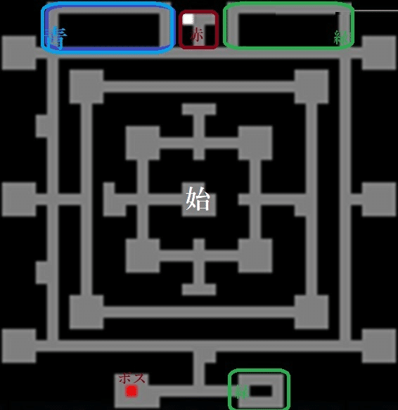 迷路の宮殿 無料ゲーム「暗闇の迷宮」Map｜MahaRaju33