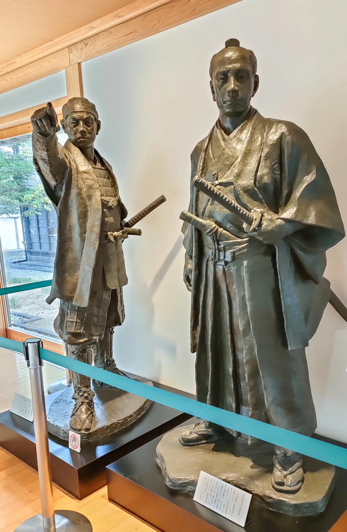 【複製】　高杉晋作　　号は　東行 　月と 梅　画賛 東輪録～萩をめぐる二日間～｜宇治丸