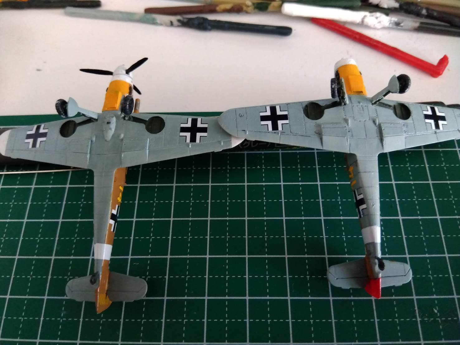 1/144 Bf109 アフリカの星(スイート)#6(完)~完成&制作後記 1/144 Bf109 アフリカの星(スイート)#6(完)~完成&制作後記