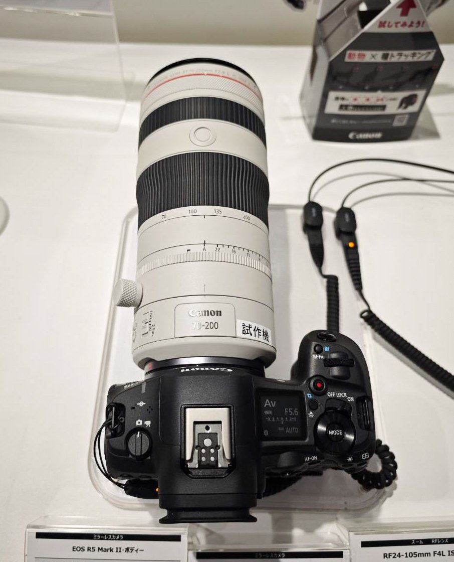 Canon「RF70-200mm F2.8 L IS USM Z」発表!! 軽いです