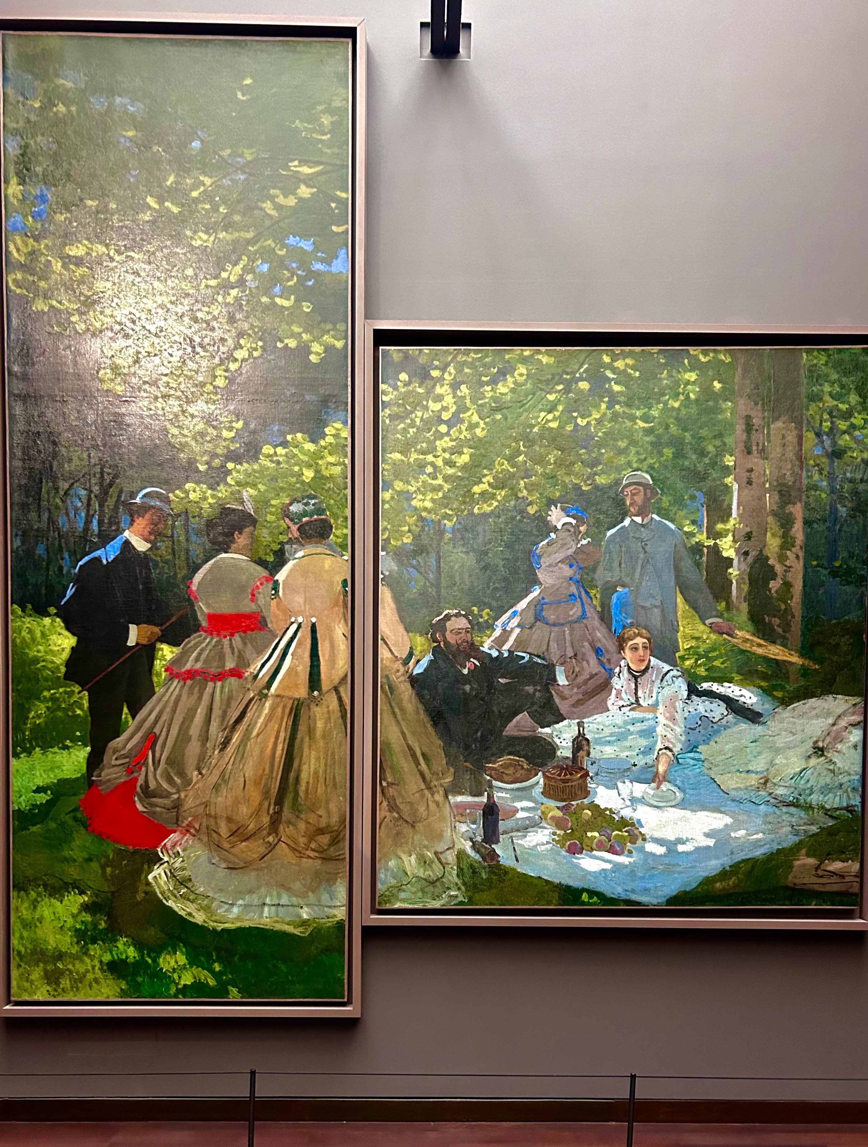 2024最新のスタイル 額装絵画 クロード・モネ 日傘をさす女性(右向き) 1886年（モネ 版画