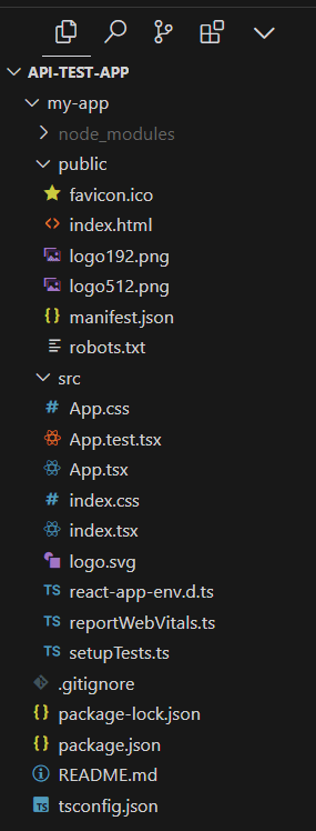 Reactプロジェクト作成確認