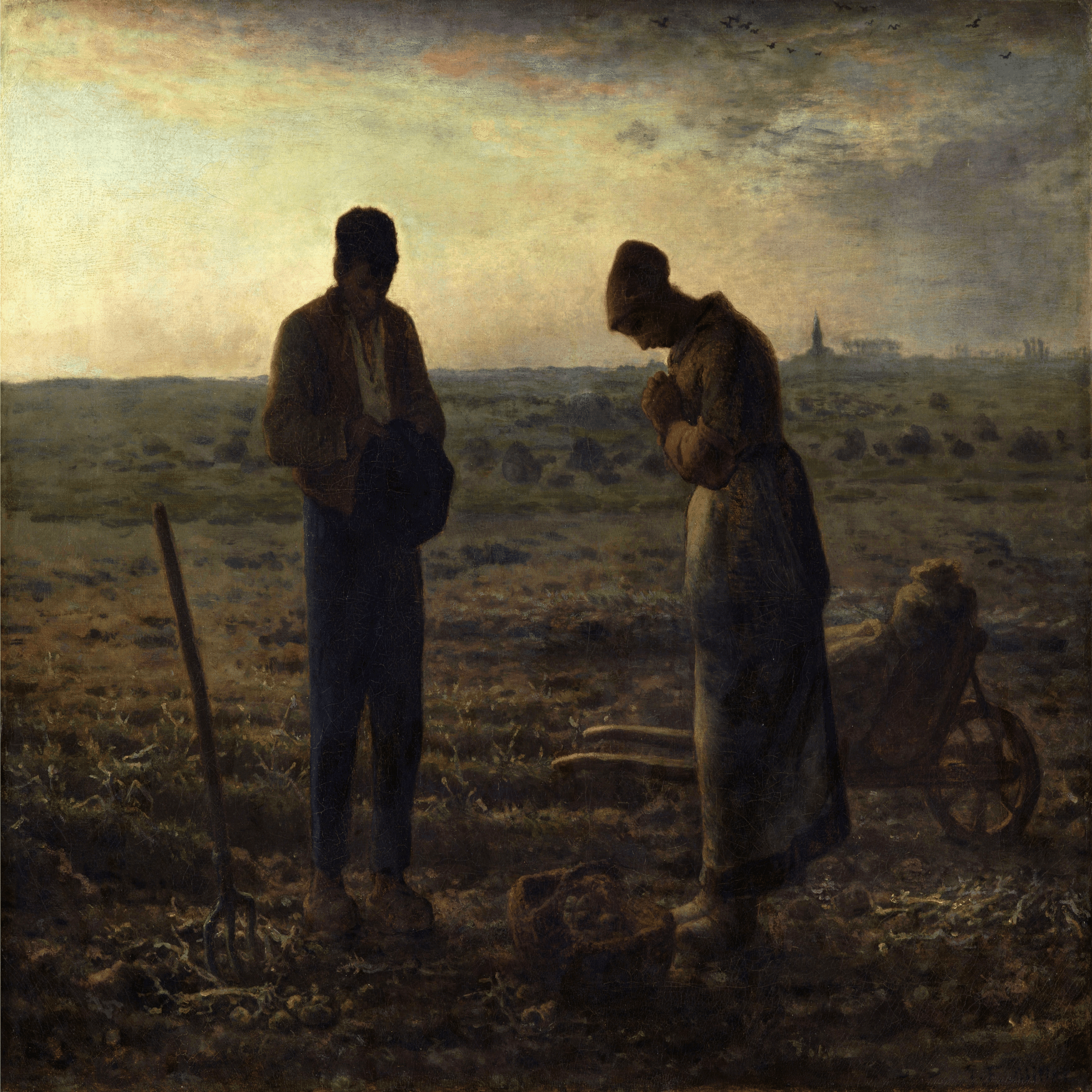 傑作絵画：ジャン＝フランソワ・ミレー『晩鐘』が傑作である理由とその