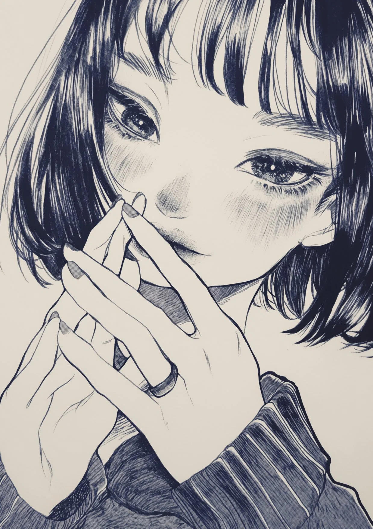 AIイラストと手描きイラストの見分け方｜令五