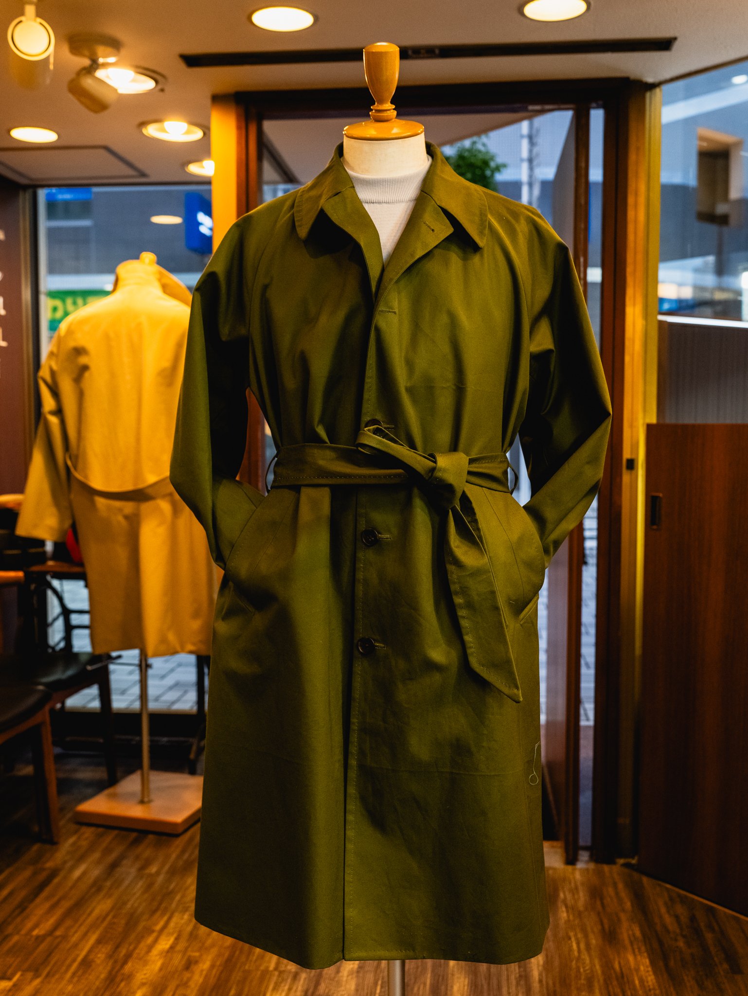 撥水コットンの魅力を詰め込んだオーダーコート：Ventile
