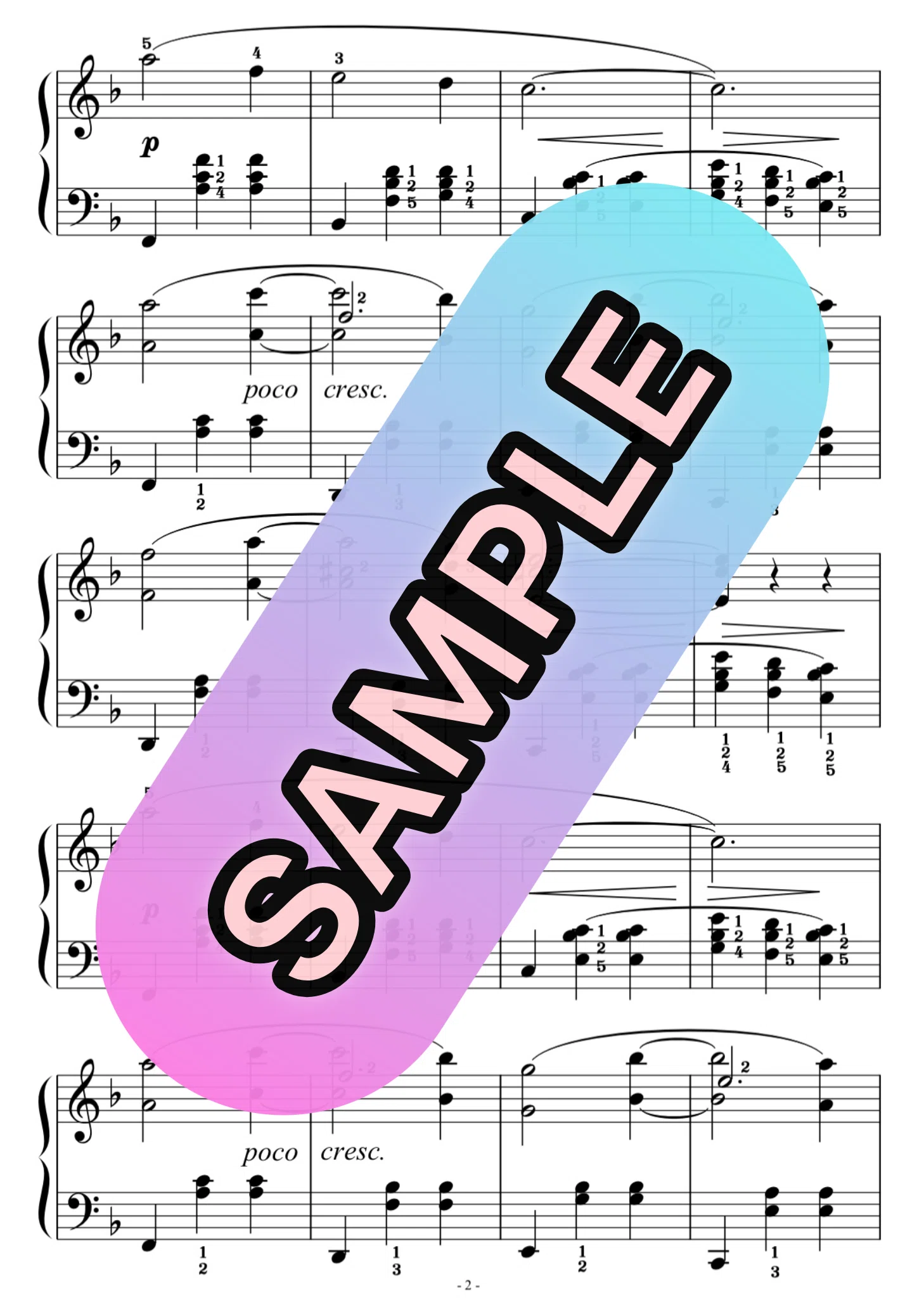 ワルツ イ短調 Op.124-4”アルバムの綴り”より（シューマン）楽譜DLでき