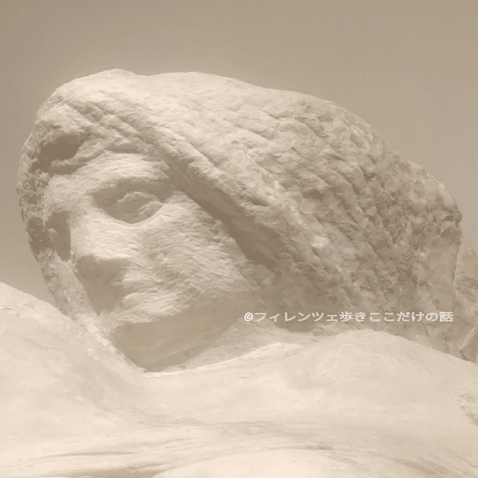 ミケランジェロ 「パレストリーナのピエタ」 1550-60年 アカデミア