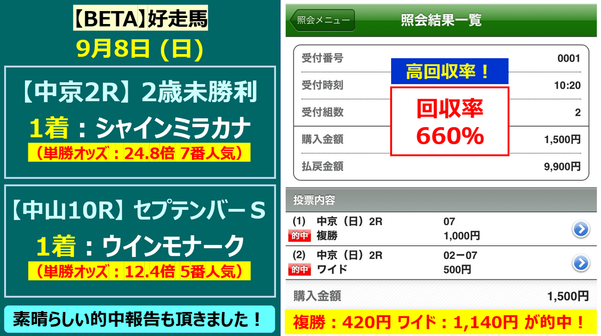 馬券的中サポート【BETA】＜11/2(土)＞｜邪推師GANMA