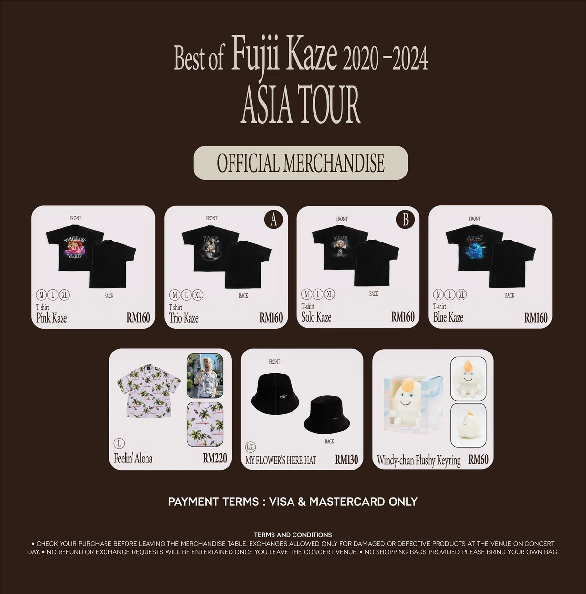藤井風 2024 Asia Tour 物販等メモ｜shiro