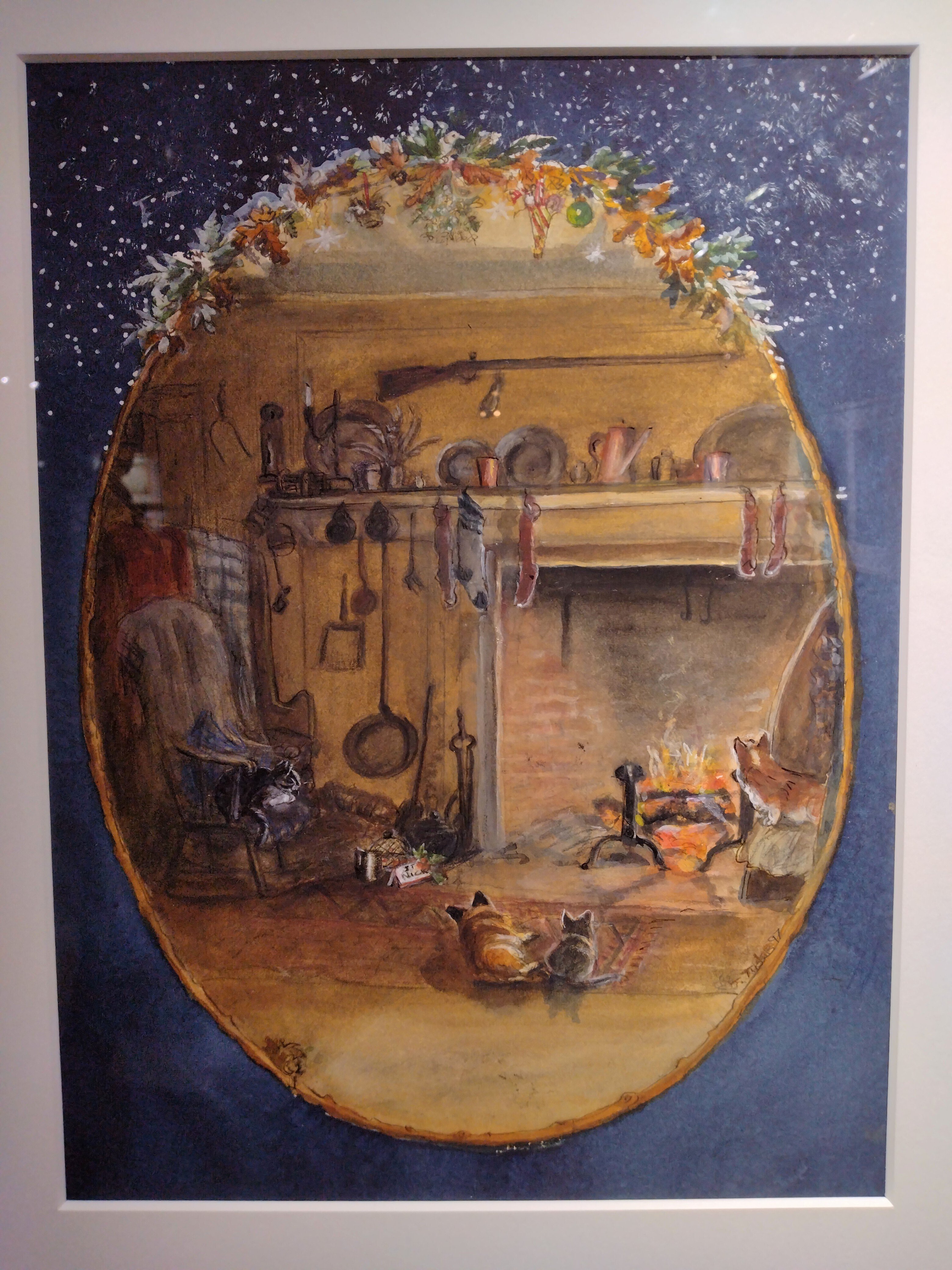 ターシャ・テューダー展に行きました｜雪花