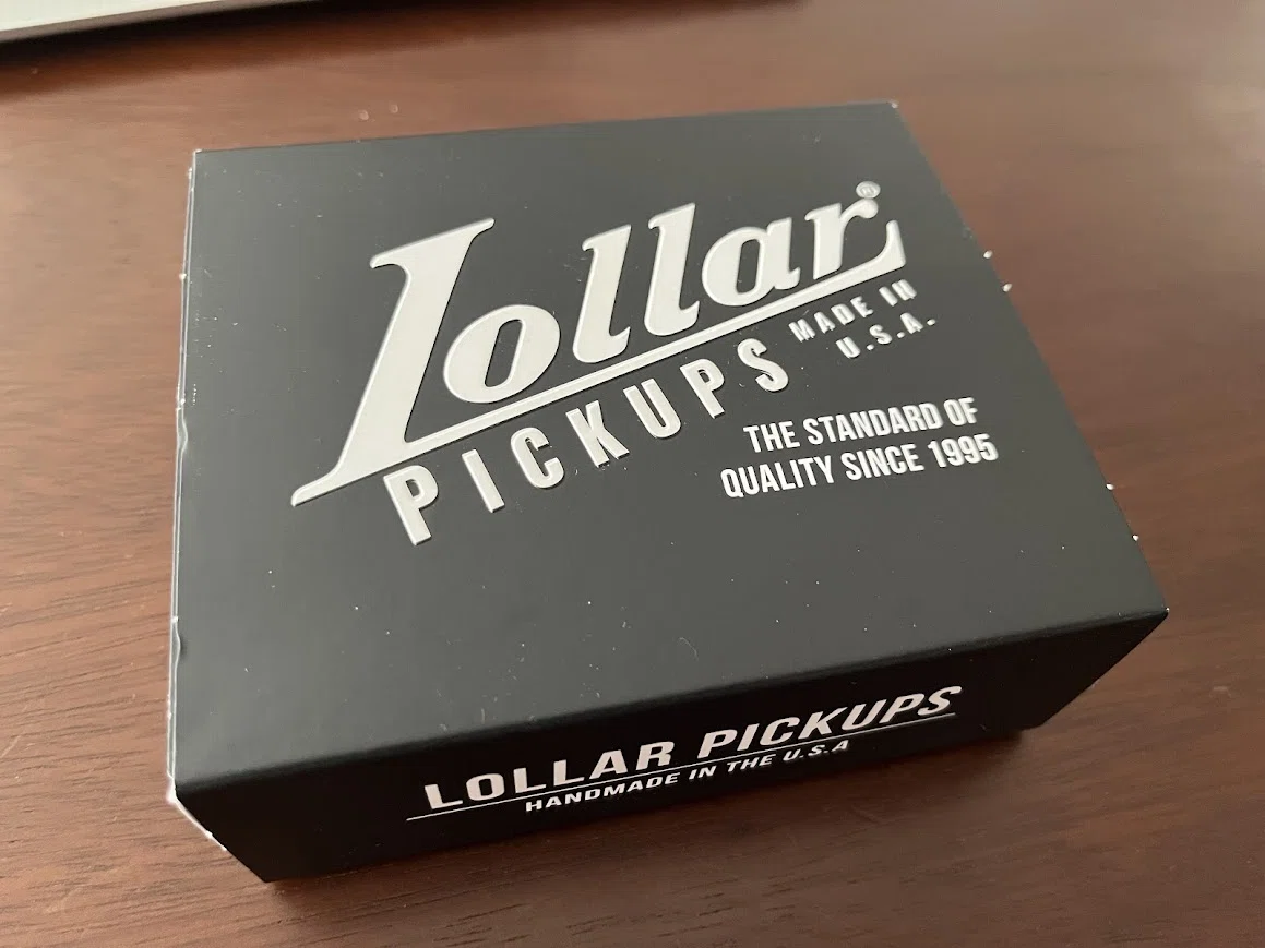 Lollar のピックアップをプレべに載せてみました。｜octopus