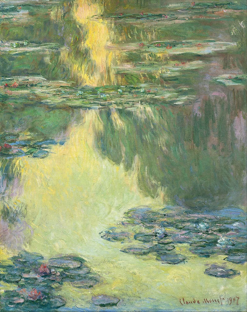クロード・モネ 睡蓮 絵画 睡蓮|クロード・モネ |所蔵作品検索｜国立西洋美術館