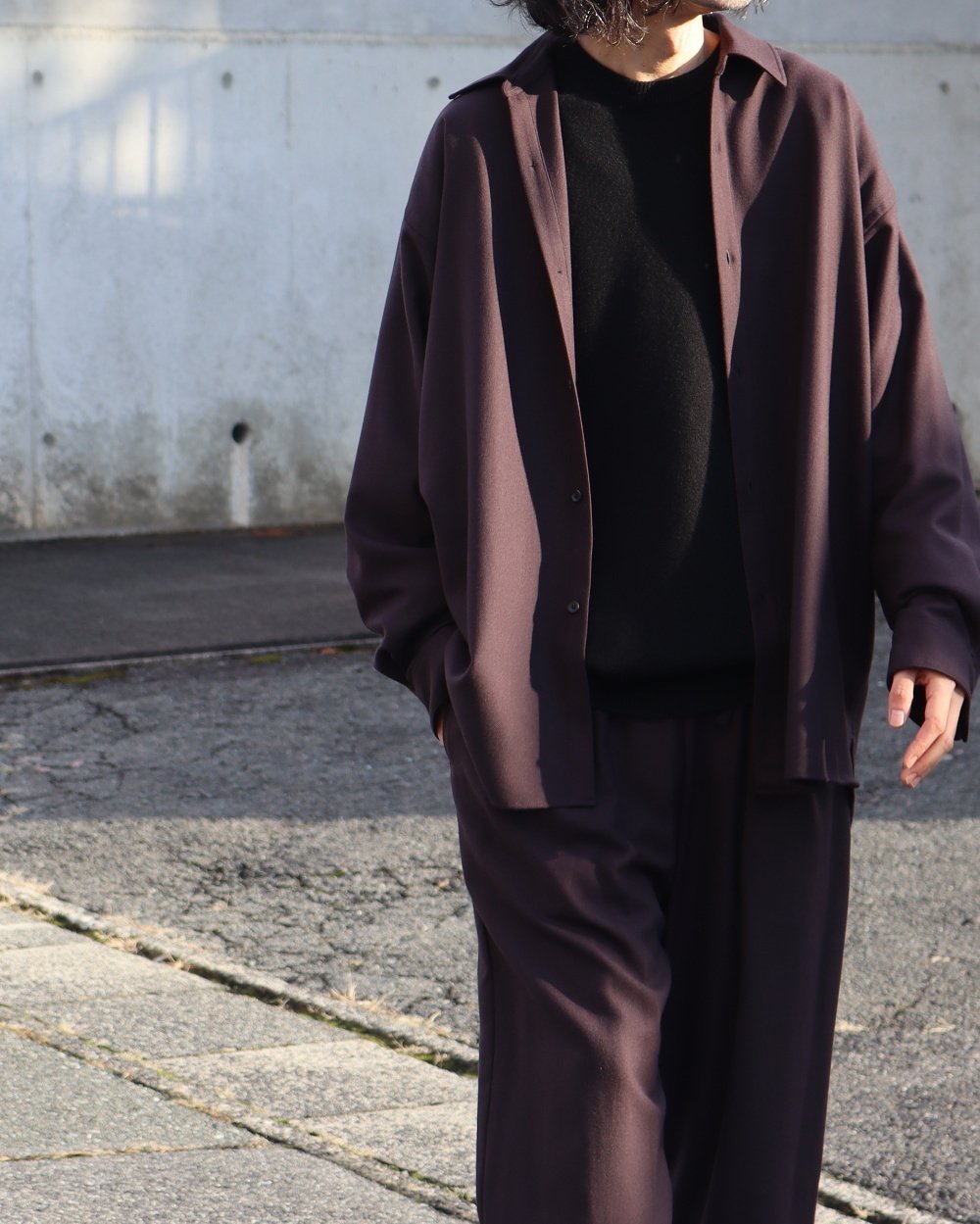 マミWIRROW ウール　ミドルローブ Don't miss it｜dimple_yamagata