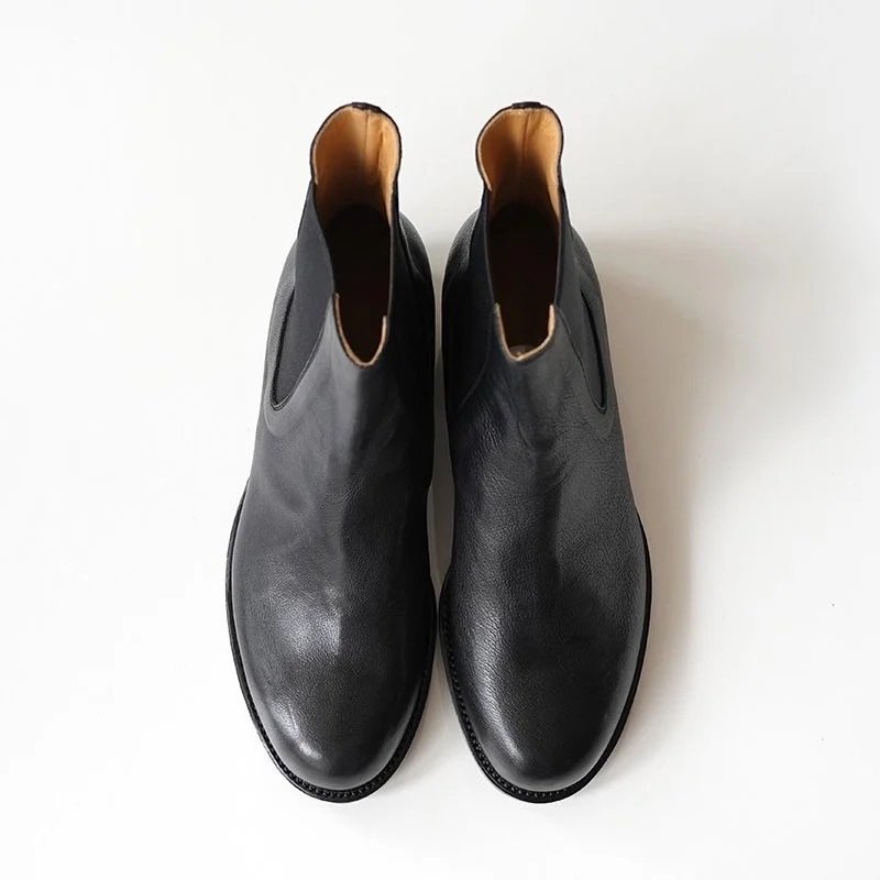 新型サイドゴアブーツ。【forme フォルメ】ALBERT Buffalo calf