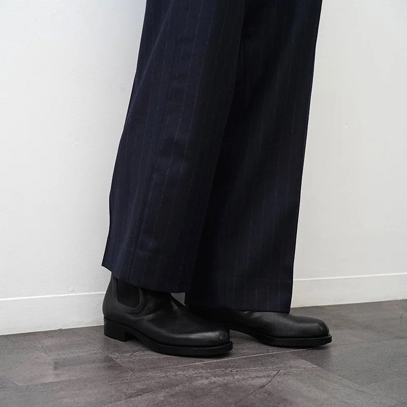 新型サイドゴアブーツ。【forme フォルメ】ALBERT Buffalo calf