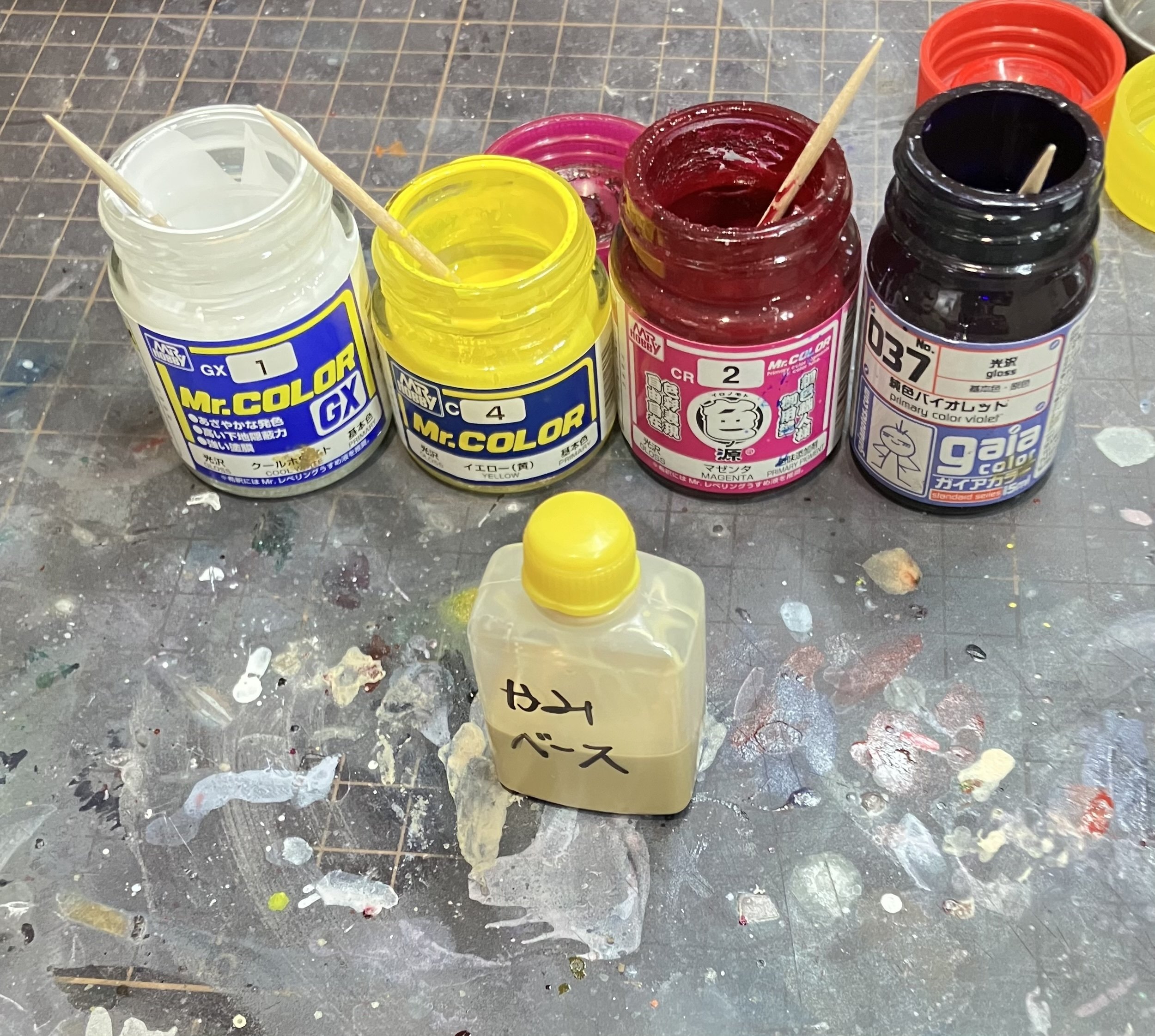 彩色見本さくぱん！を作る。｜ガレージキット制作代行 けん