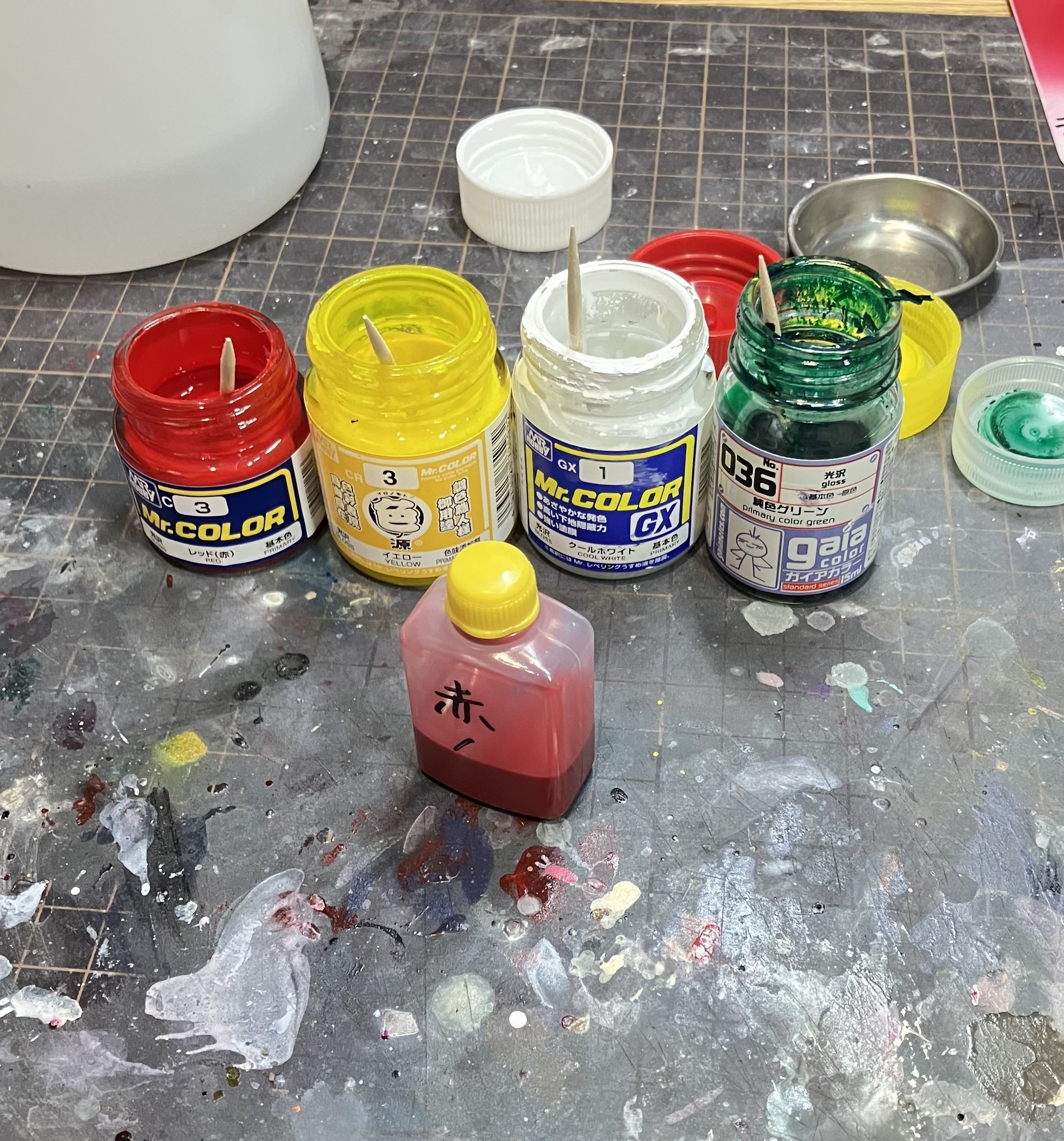 彩色見本さくぱん！を作る。｜ガレージキット制作代行 けん