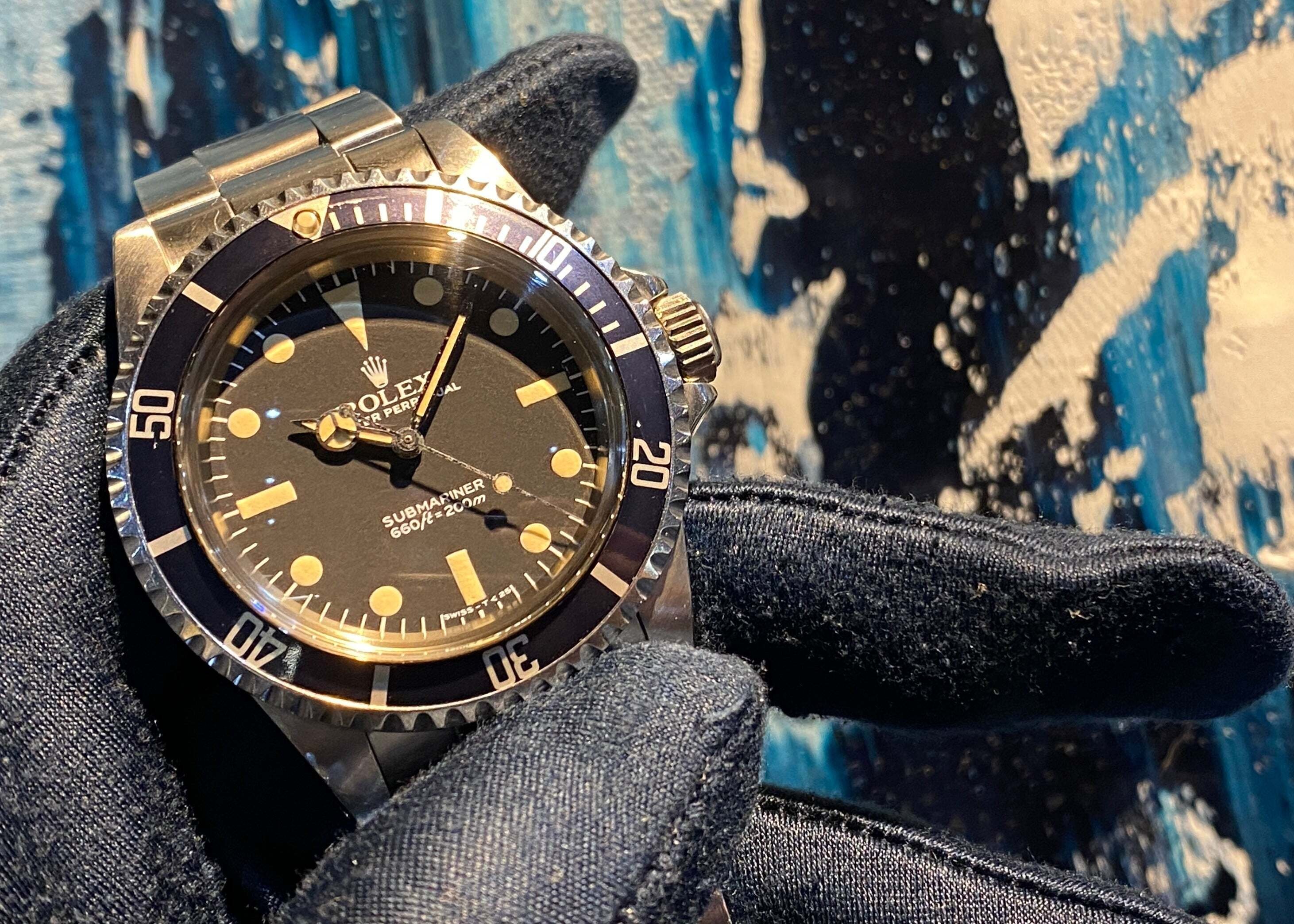 ネイビーインサート＆ダイヤルコンディション&付属品が魅力