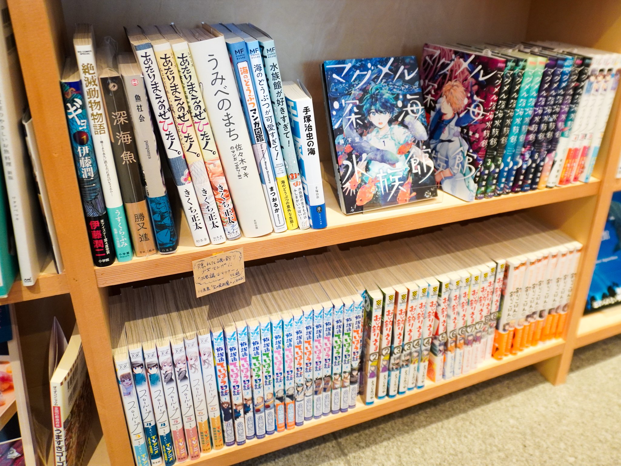 ギョッとするほど〈魚の本〉だらけの書店「SAKANA BOOKS」に行ってきた