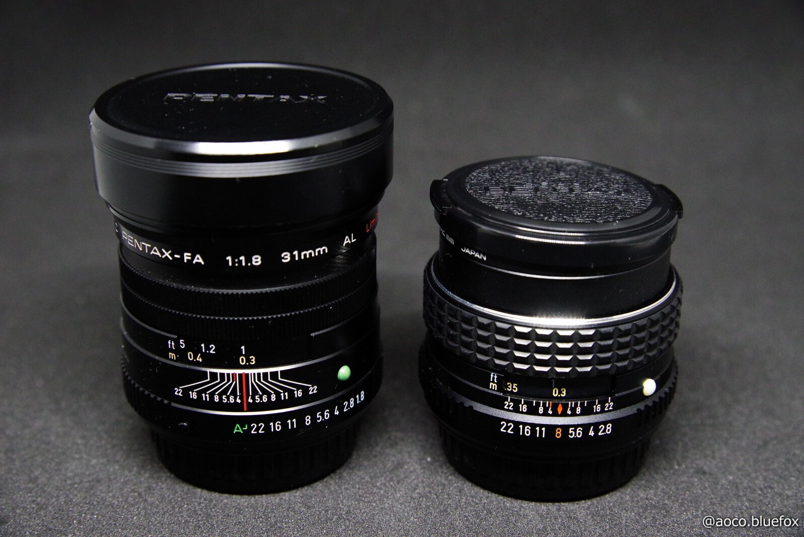 めくるめく古の鏡筒たち その10(SMC Pentax 30mm F2.8 vs SMC めくるめく古の鏡筒たち その10(SMC Pentax 30mm F2.8 vs SMC