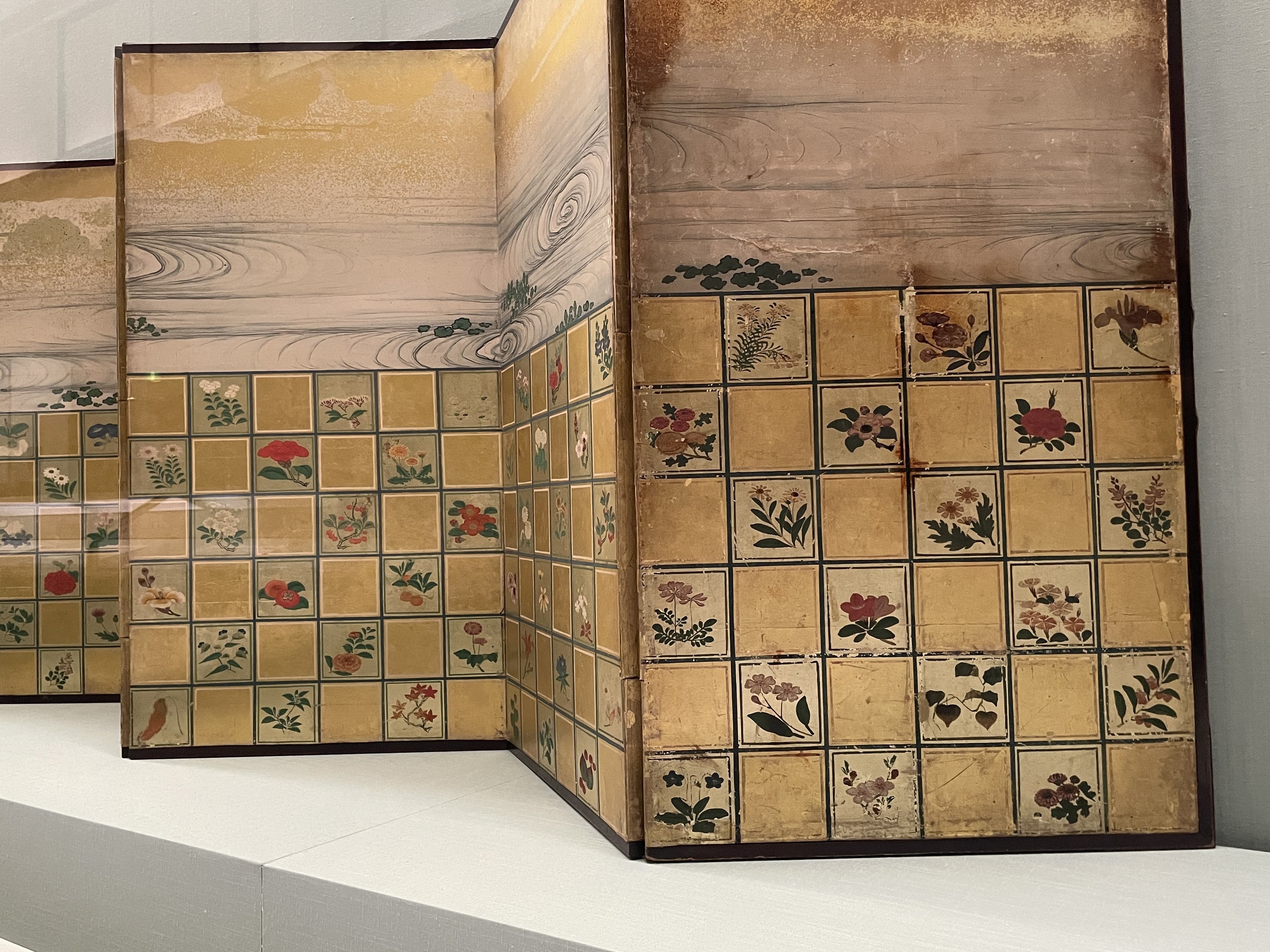 狩野山雪、雪汀水禽図屏風、超希少・大判画集画、新品高級額装付 狩野山雪 - つれづれ美術手帖