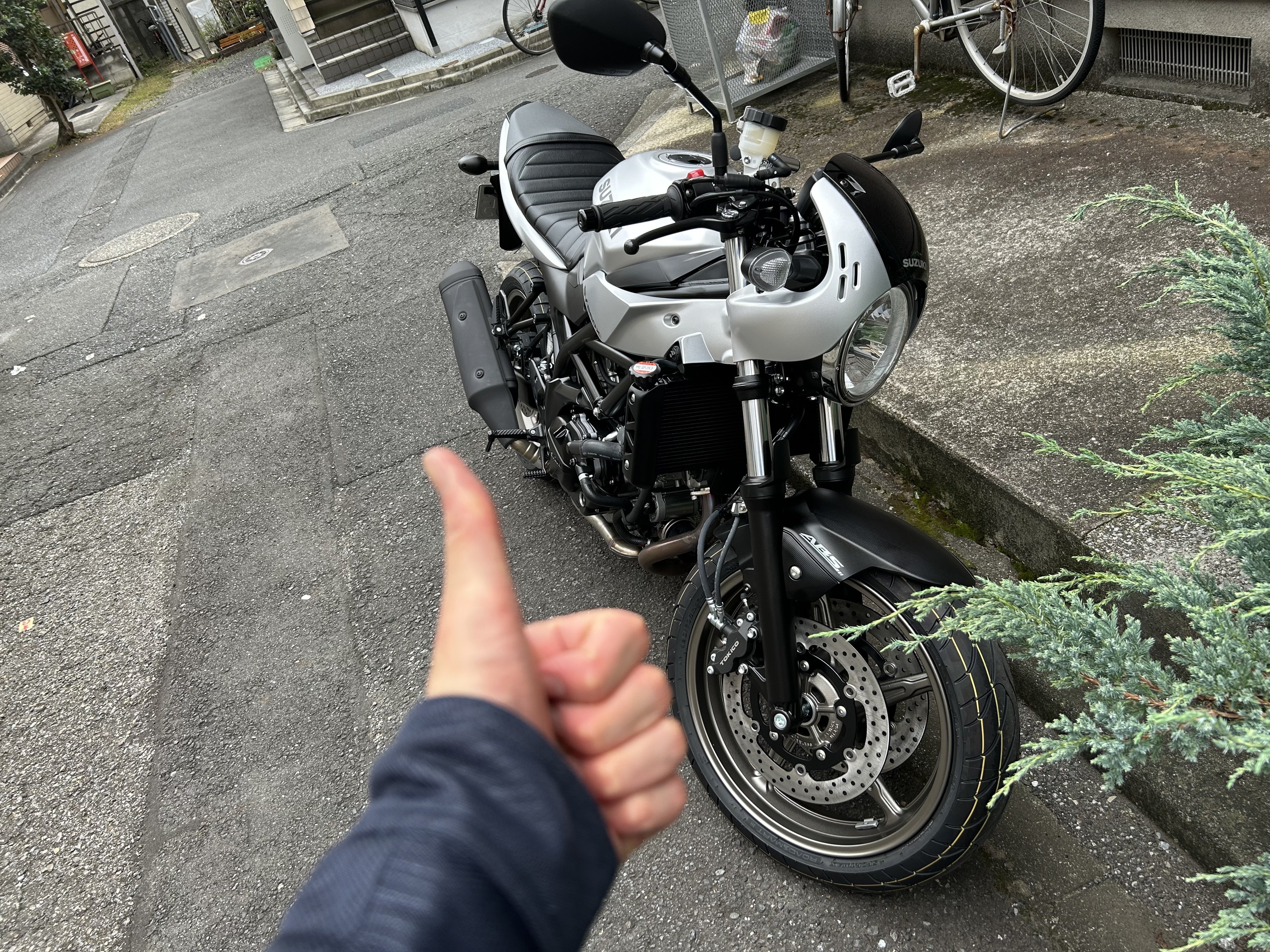 SUZUKI SV650X 純正カウル&ヘッドライトステー SUZUKI SV650X 純正カウル&ヘッドライトステー（SV650Xに乗換え