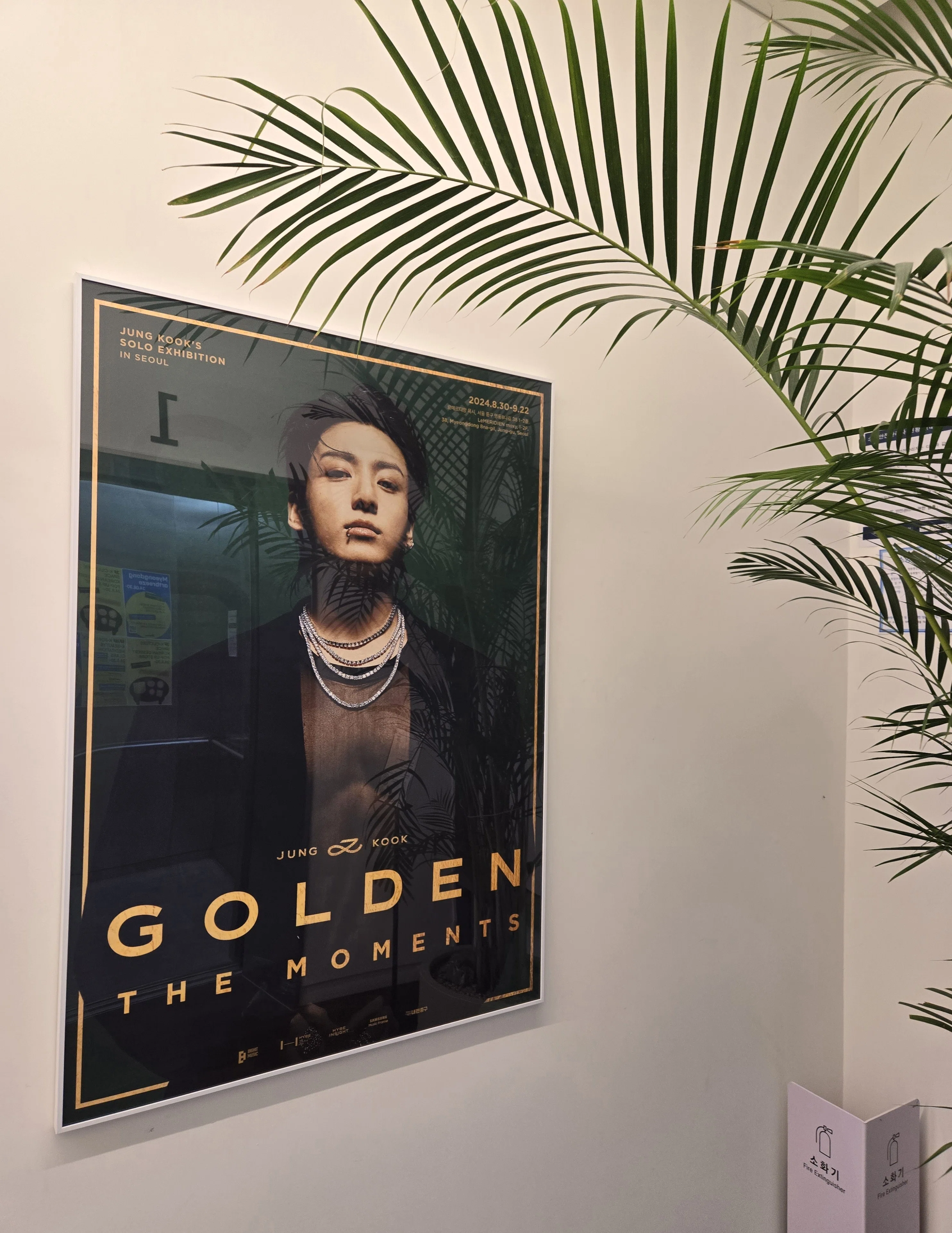 GOLDEN THE MOMENTS』Jung Kook's solo exhibition in seoul に行っ